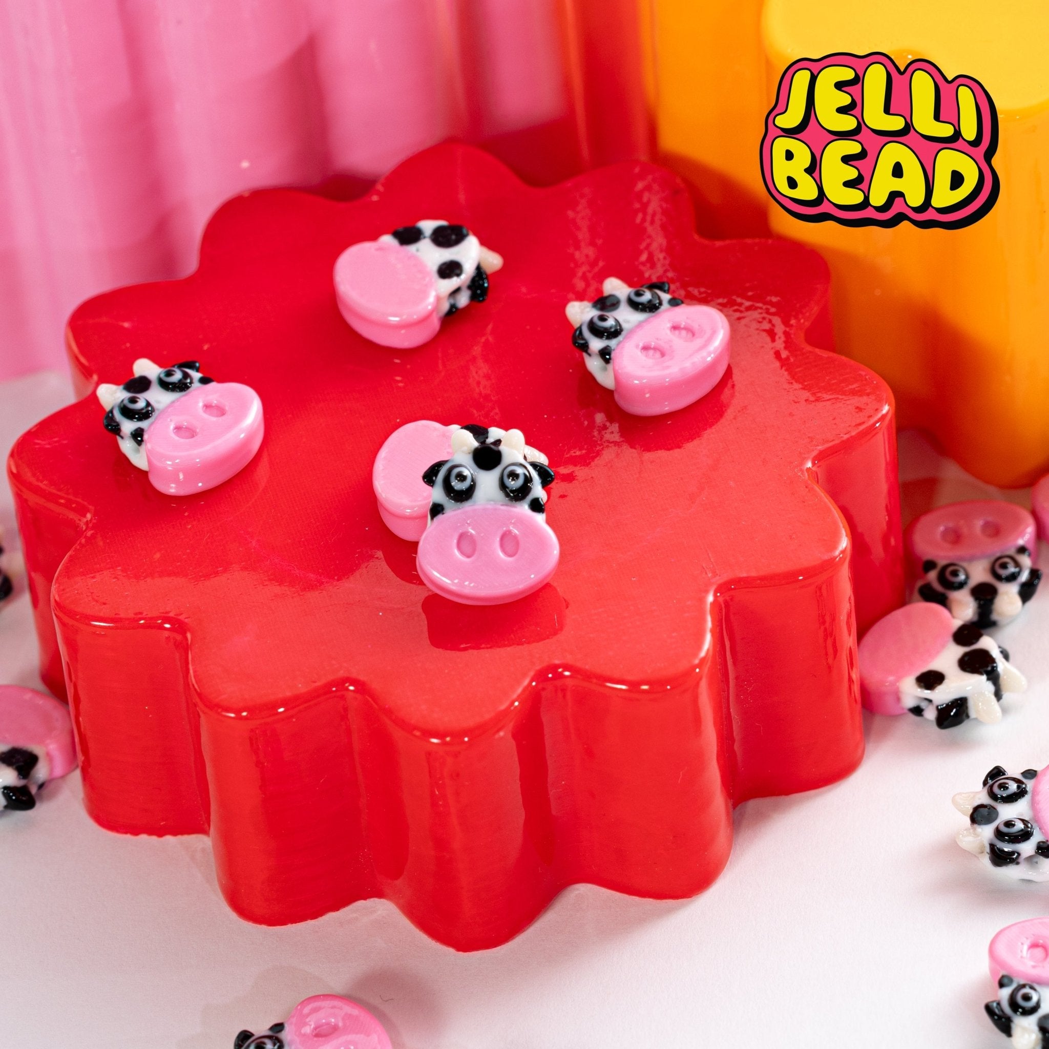 Cow Beads - Jelli Bead Kandi Beads