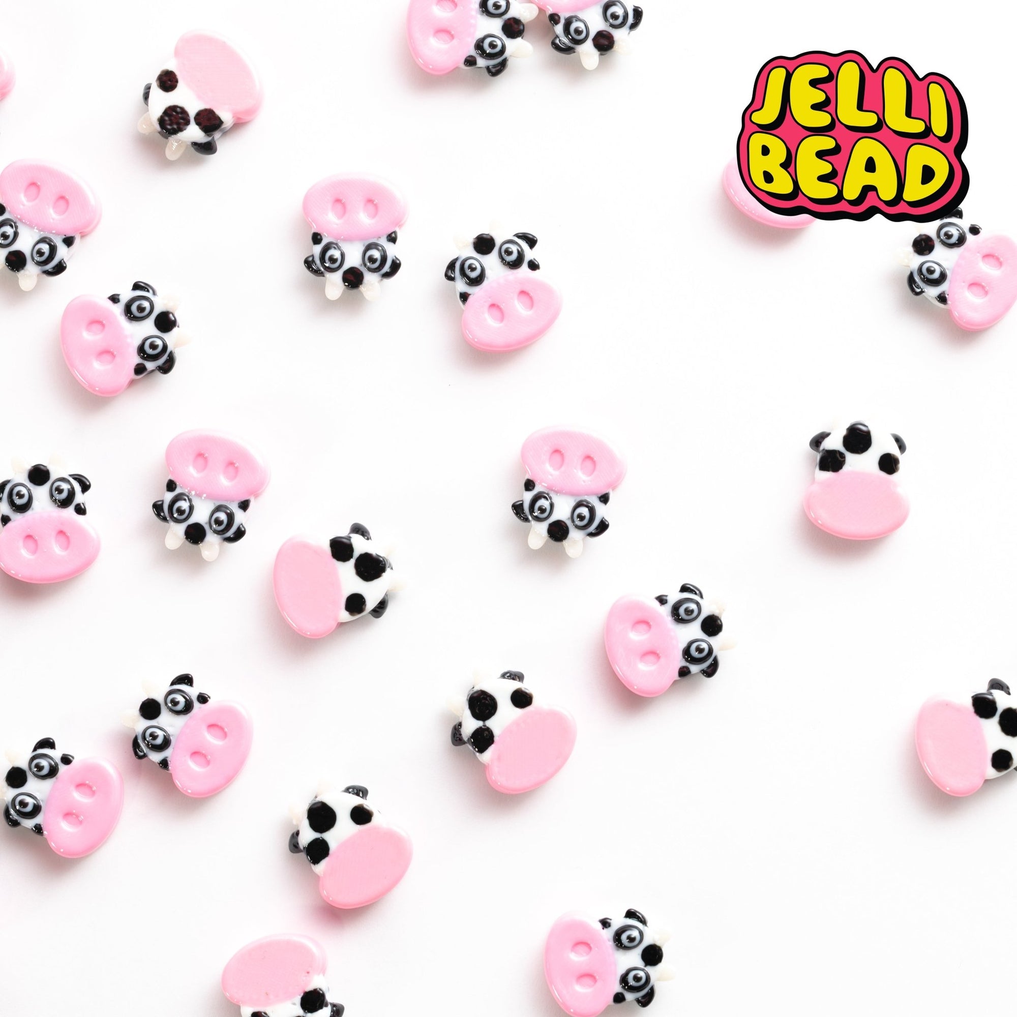 Cow Beads - Jelli Bead Kandi Beads