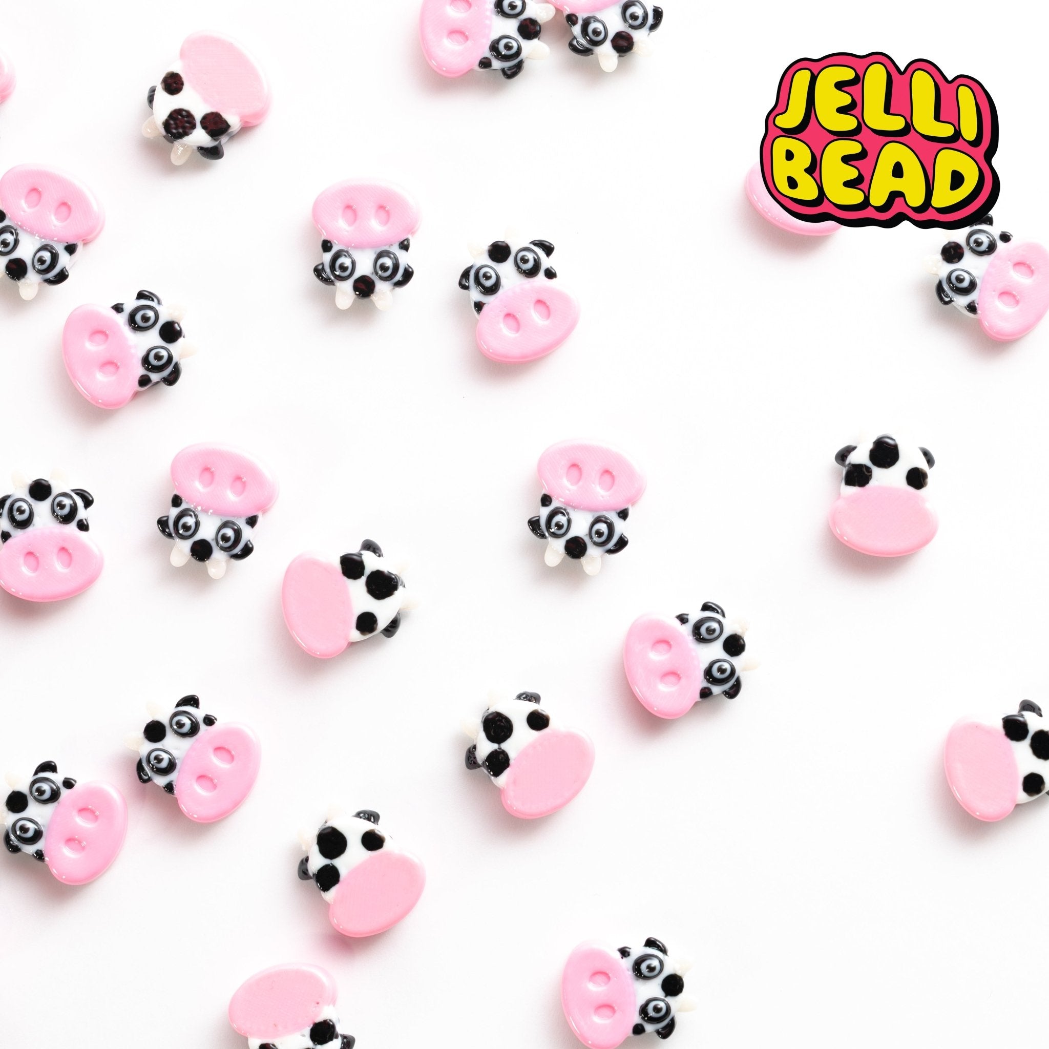 Cow Beads - Jelli Bead Kandi Beads