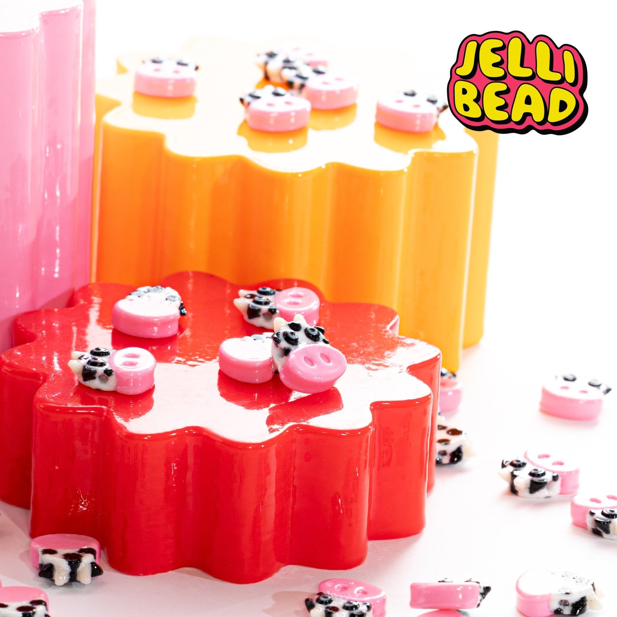Cow Beads - Jelli Bead Kandi Beads