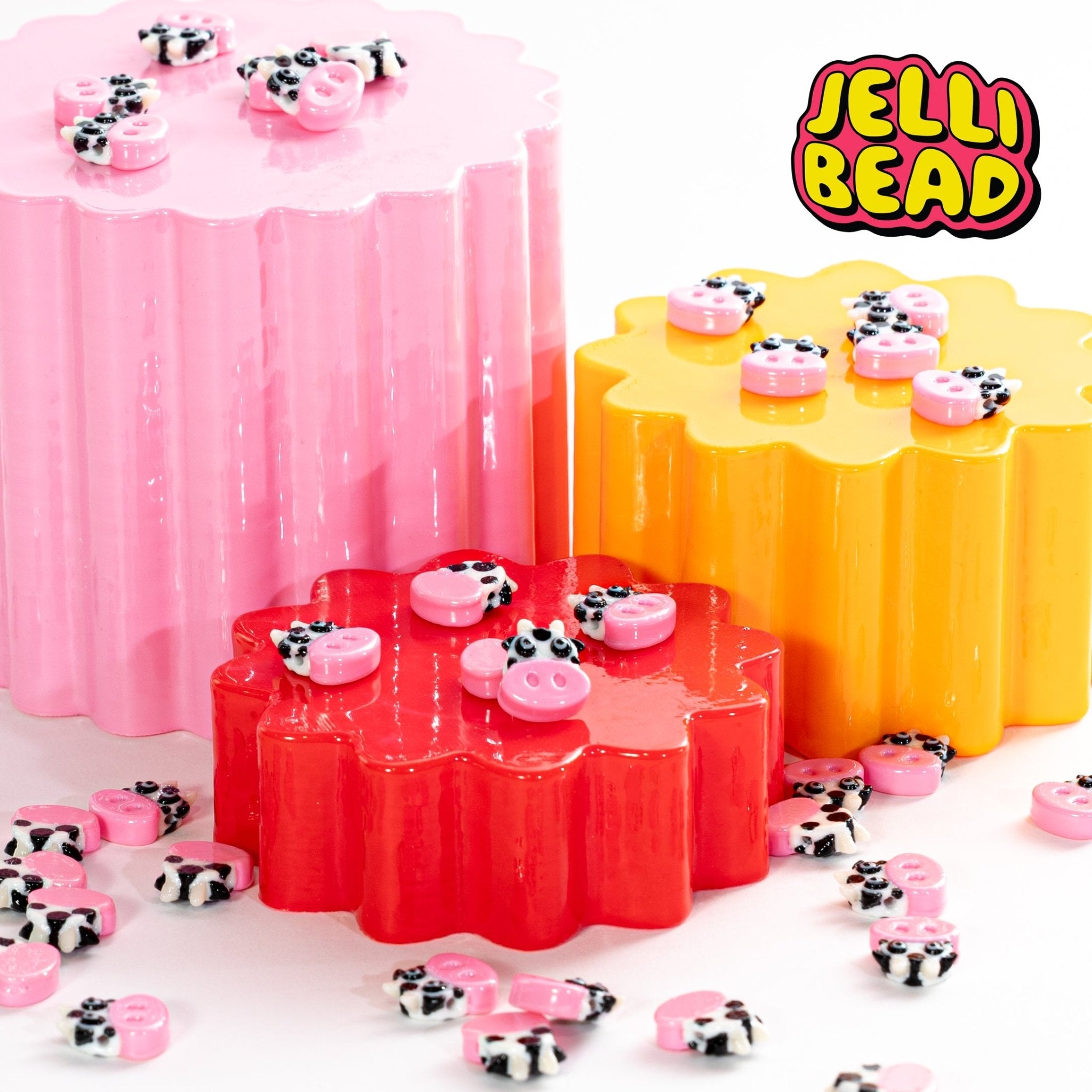 Cow Beads - Jelli Bead Kandi Beads