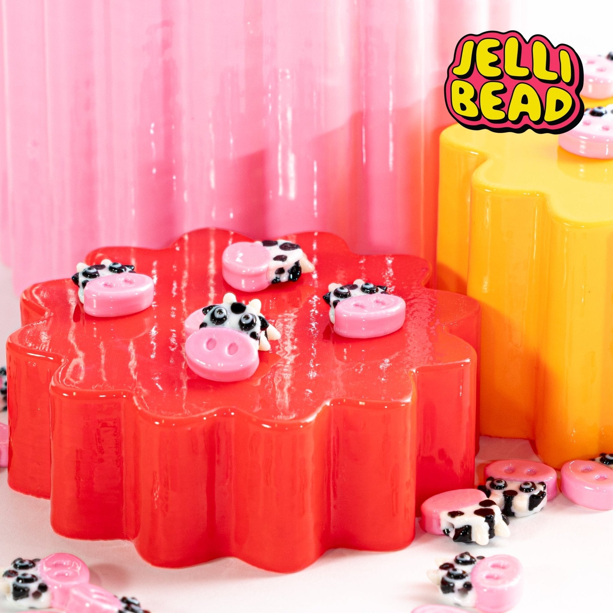 Cow Beads - Jelli Bead Kandi Beads