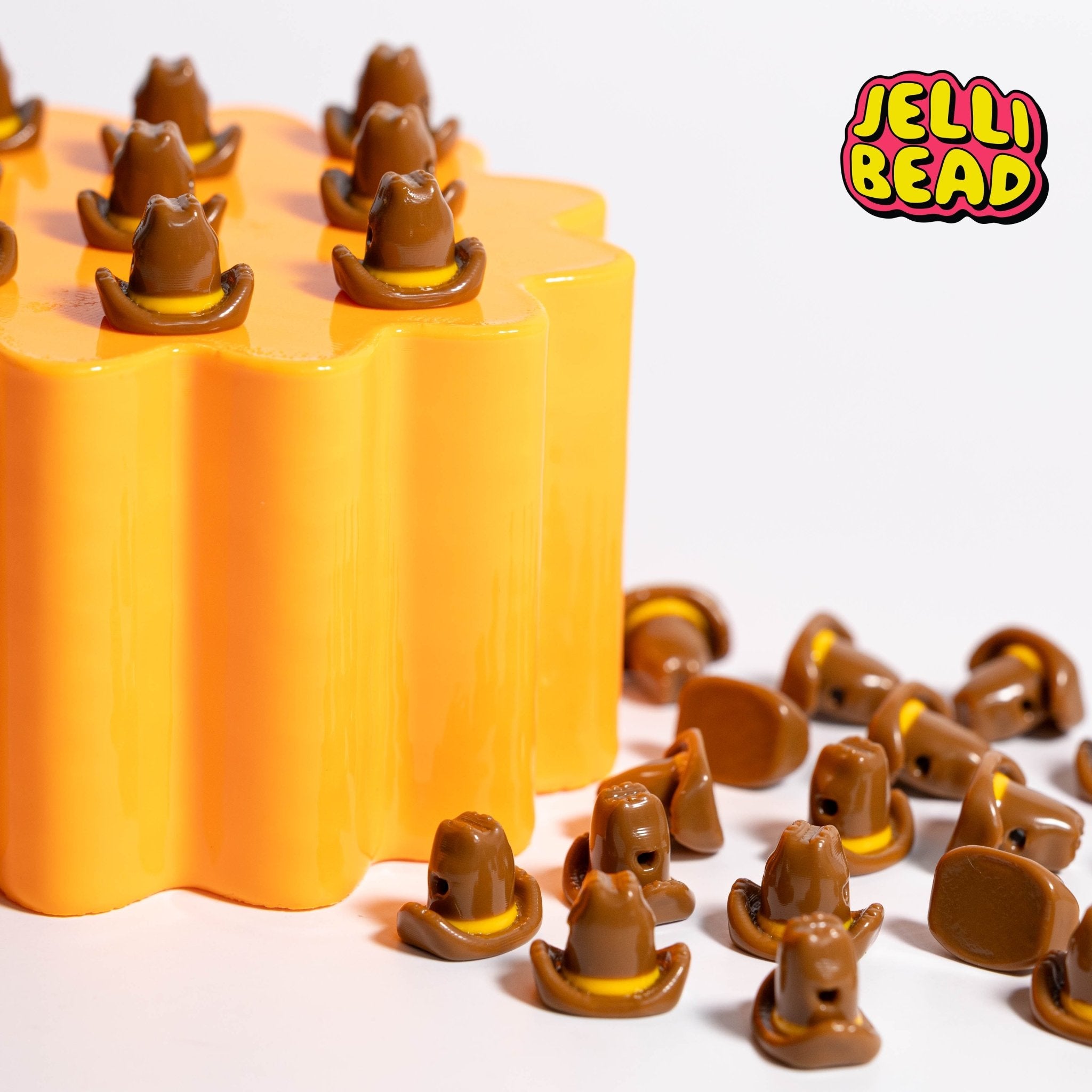Cowboy Hat Beads - Jelli Bead Kandi Beads