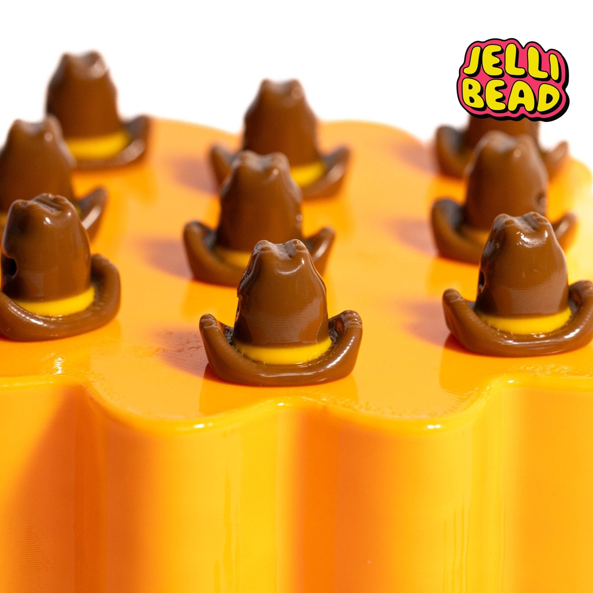Cowboy Hat Beads - Jelli Bead Kandi Beads