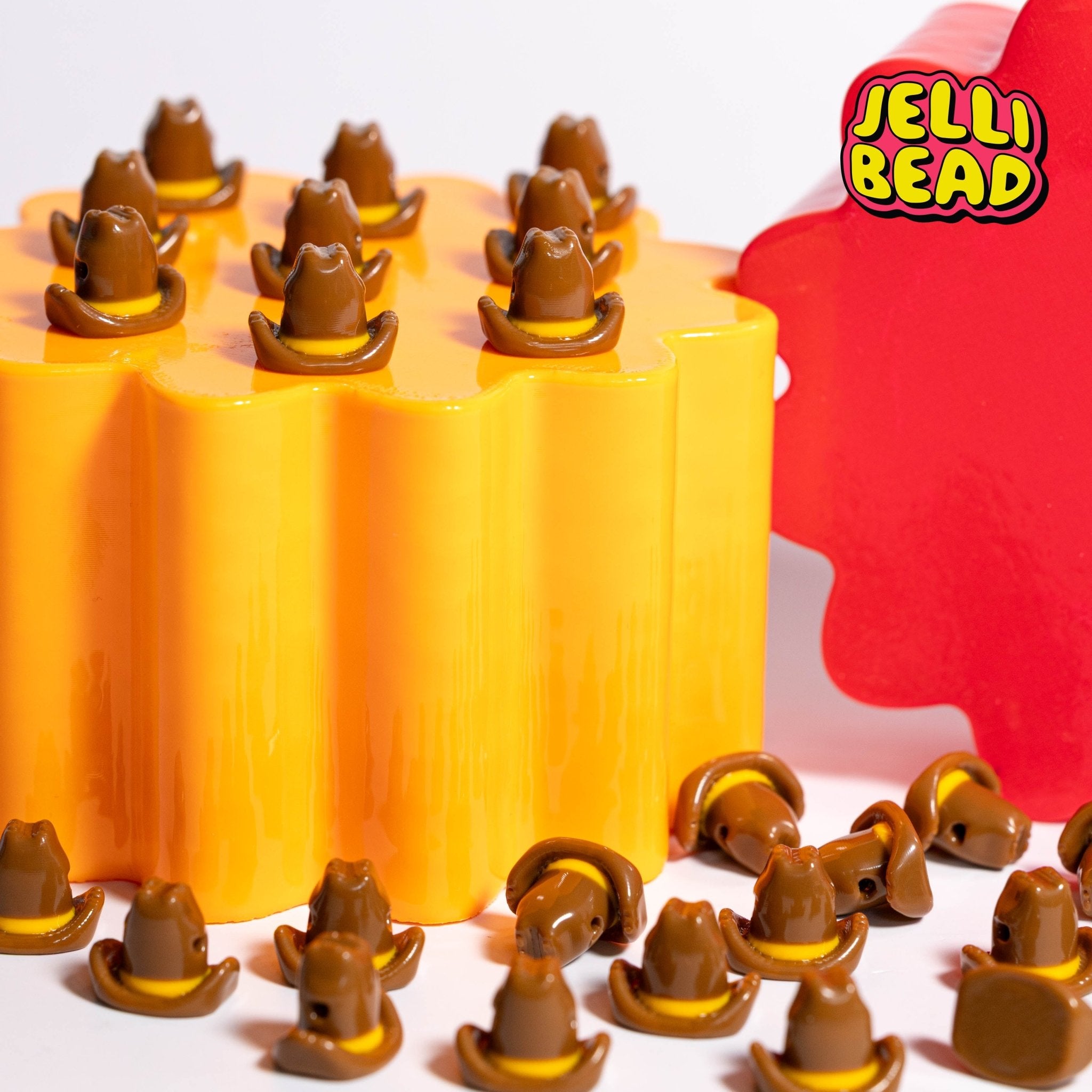 Cowboy Hat Beads - Jelli Bead Kandi Beads