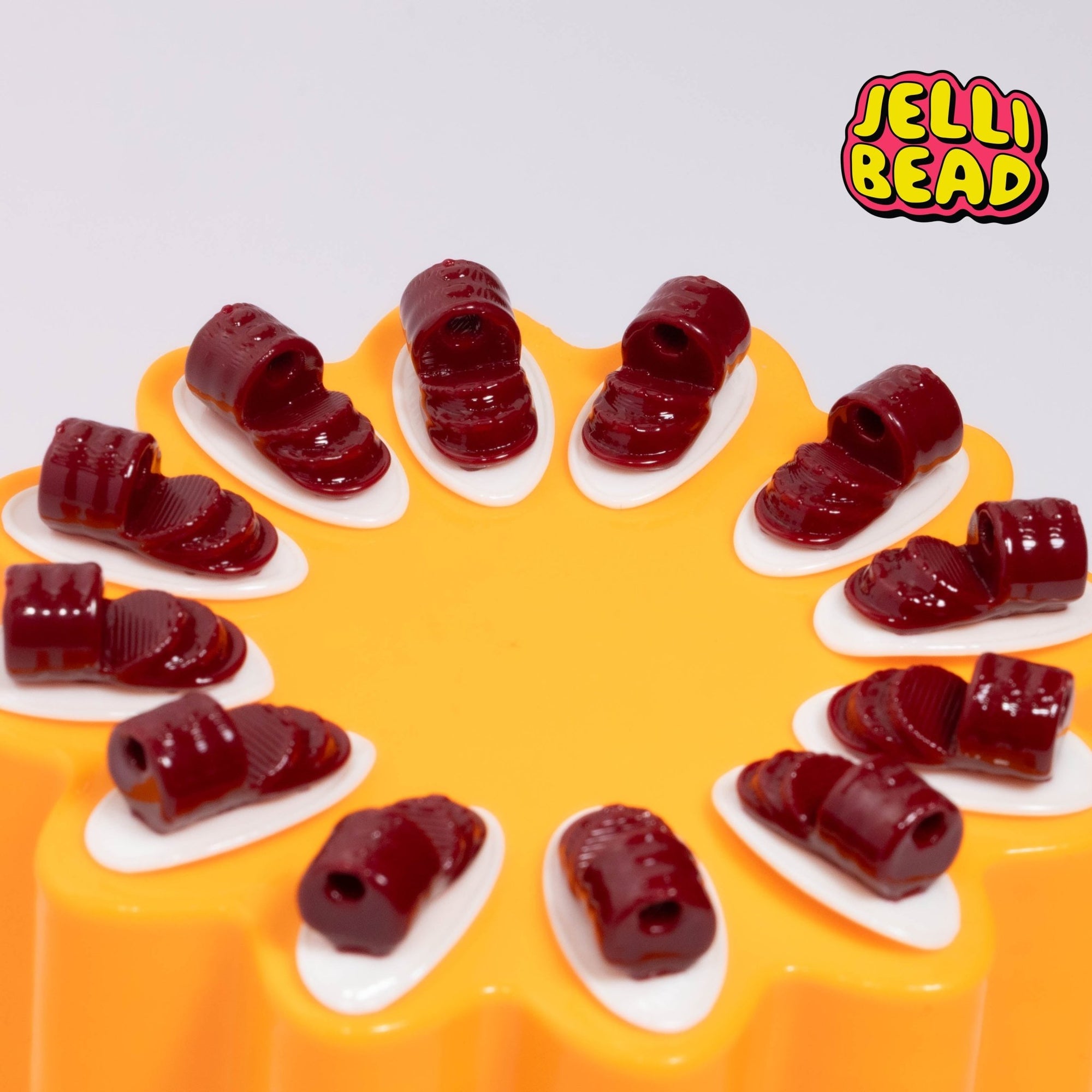 Cranberry Sauce Beads - Jelli Bead Kandi Beads