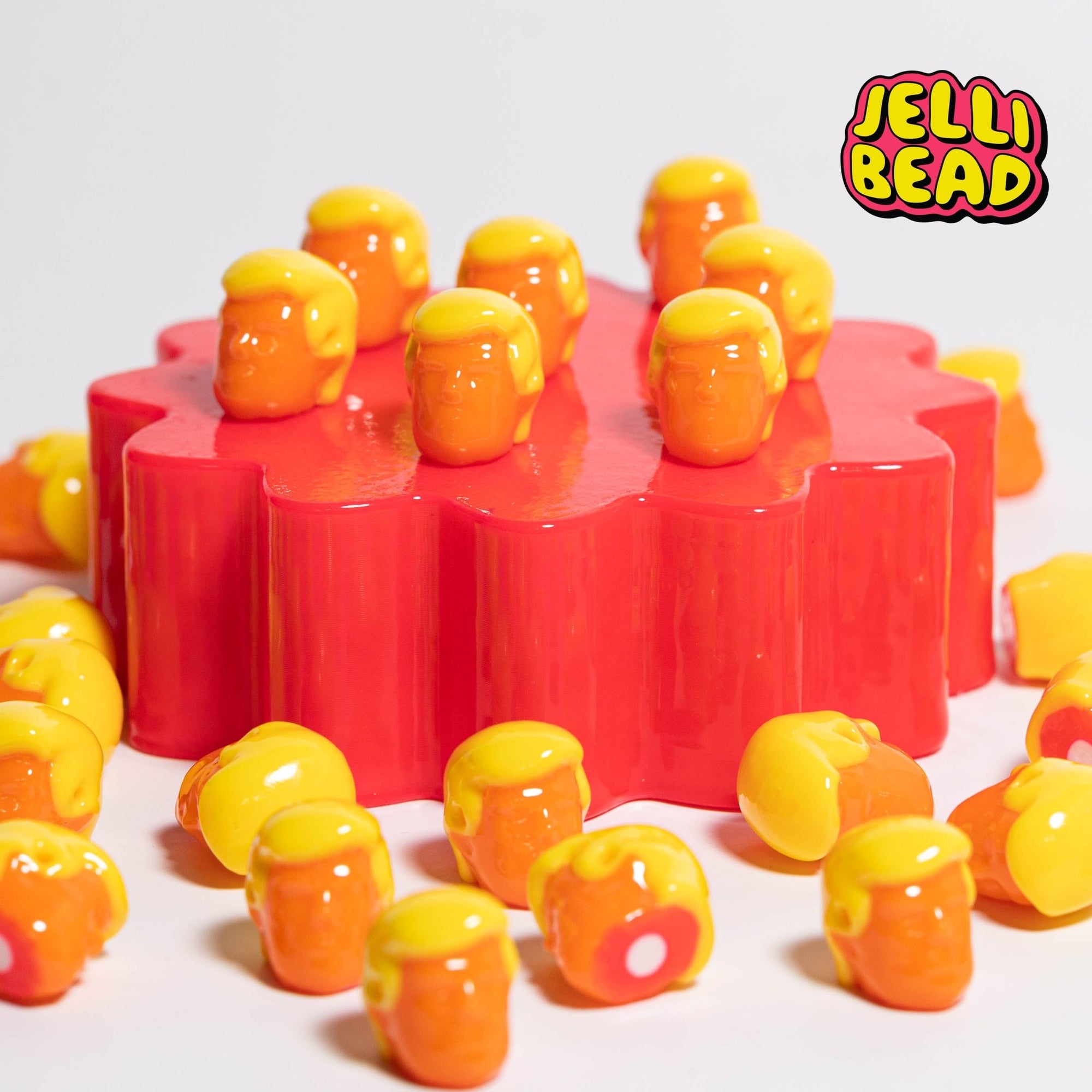 Decapitated Head Beads - Jelli Bead Kandi Beads