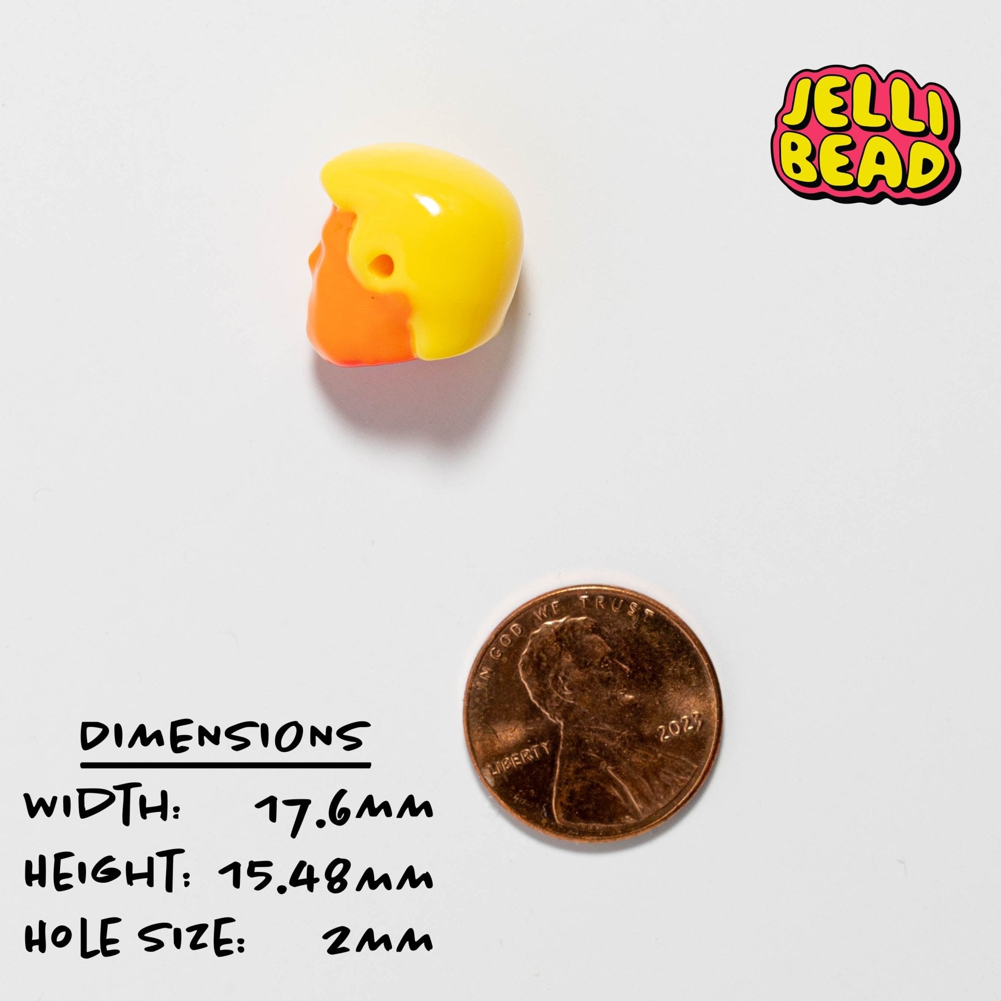 Decapitated Head Beads - Jelli Bead Kandi Beads