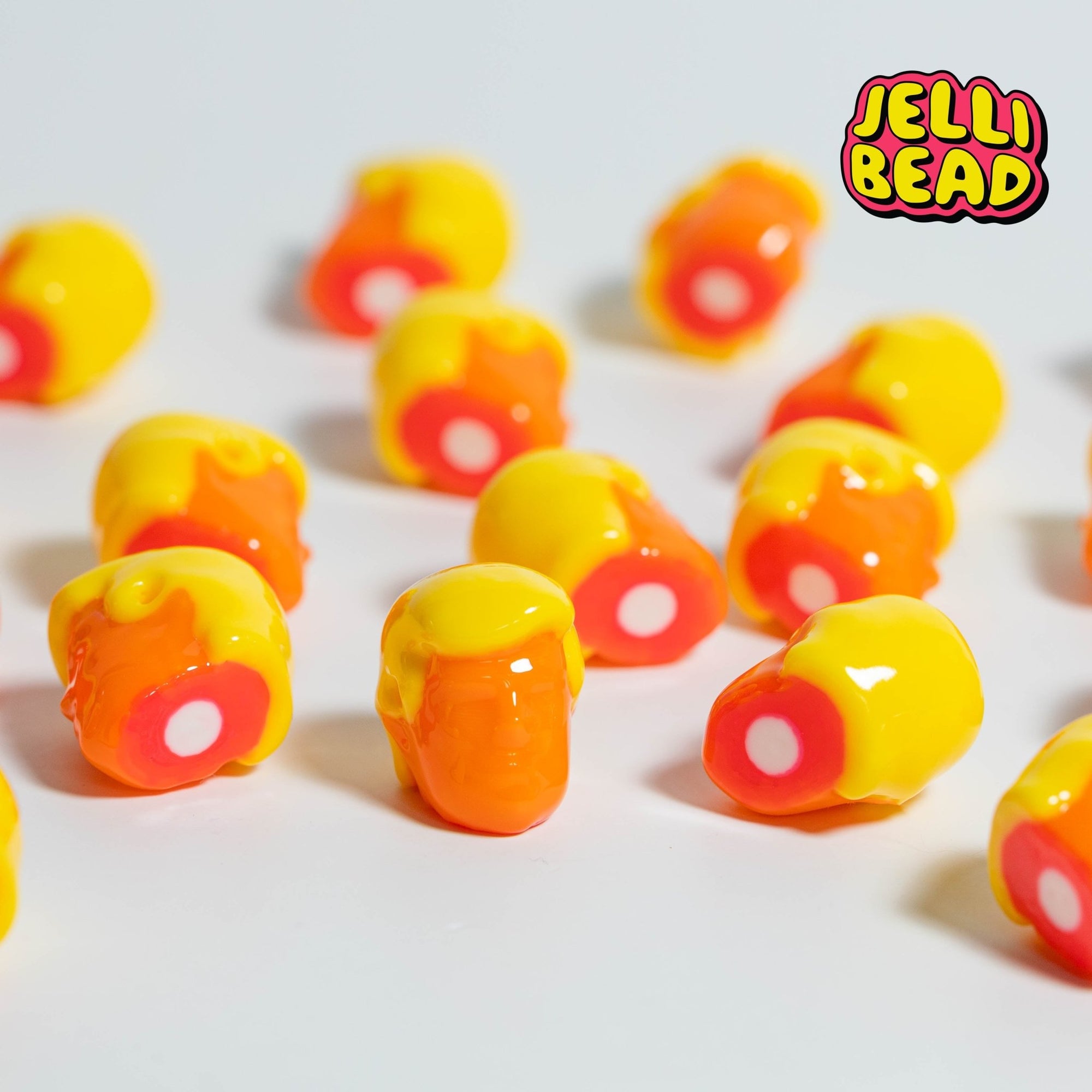 Decapitated Head Beads - Jelli Bead Kandi Beads