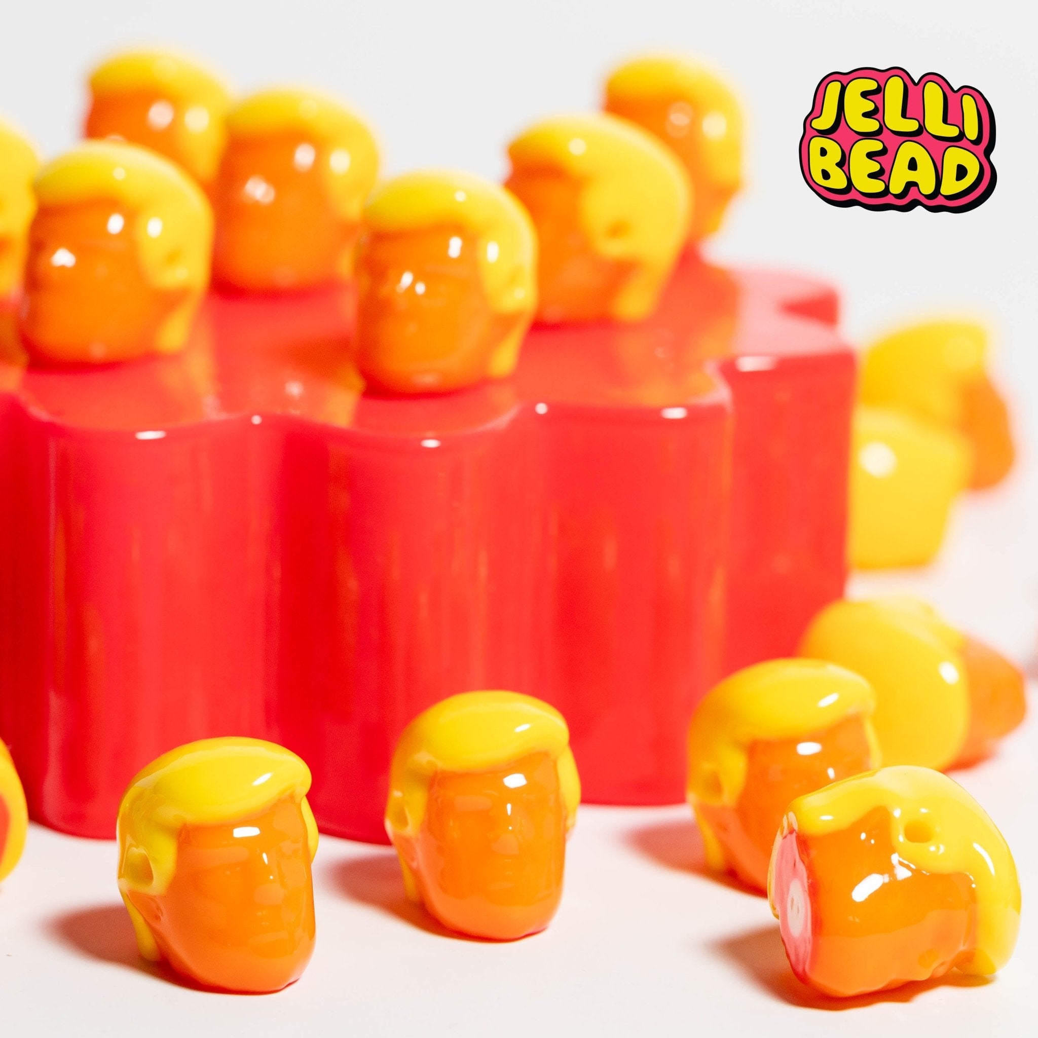 Decapitated Head Beads - Jelli Bead Kandi Beads