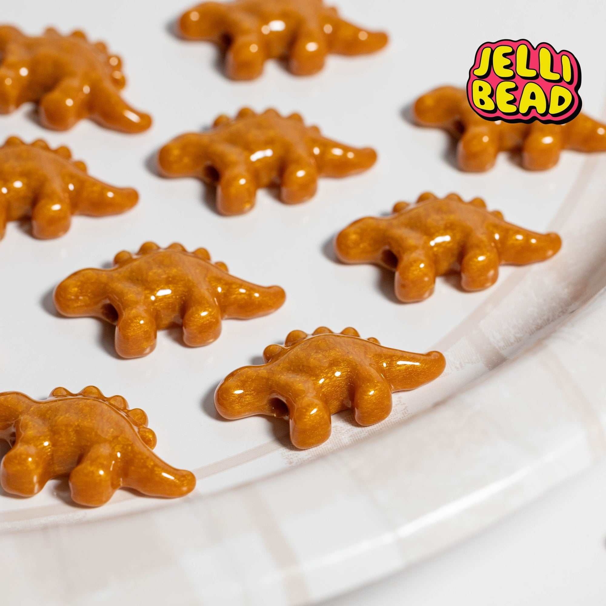 Dino Nugget Beads - Jelli Bead Kandi Beads