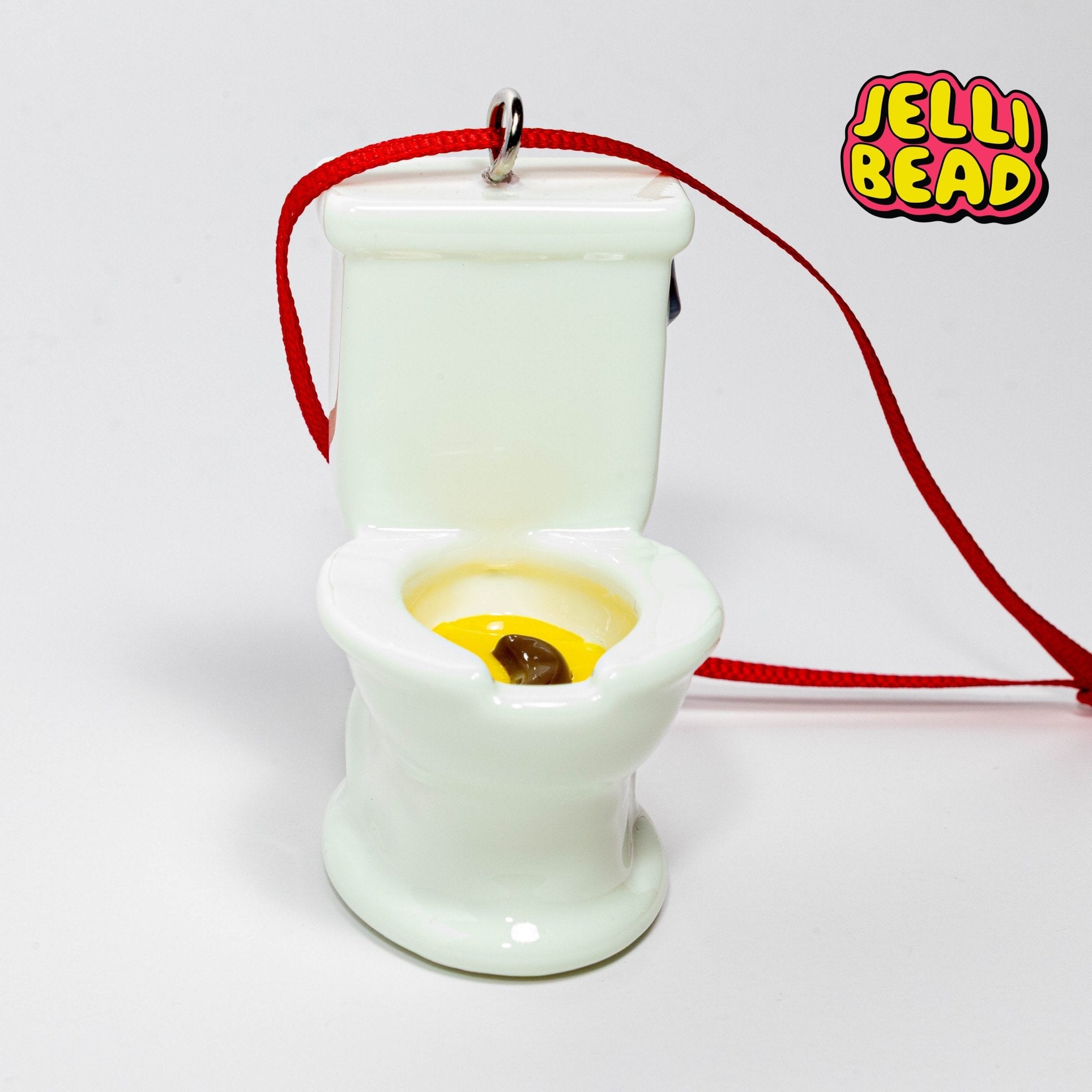 Dirty Toilet Ornament - Jelli Bead Kandi Beads