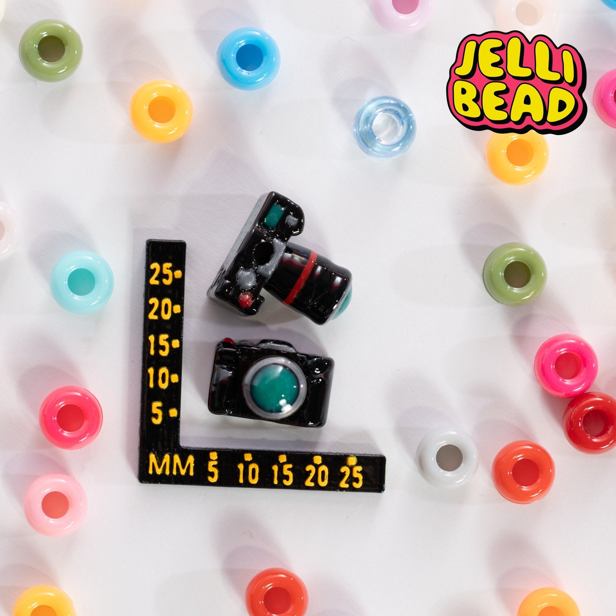 DSLR camera Beads - Jelli Bead Kandi Beads