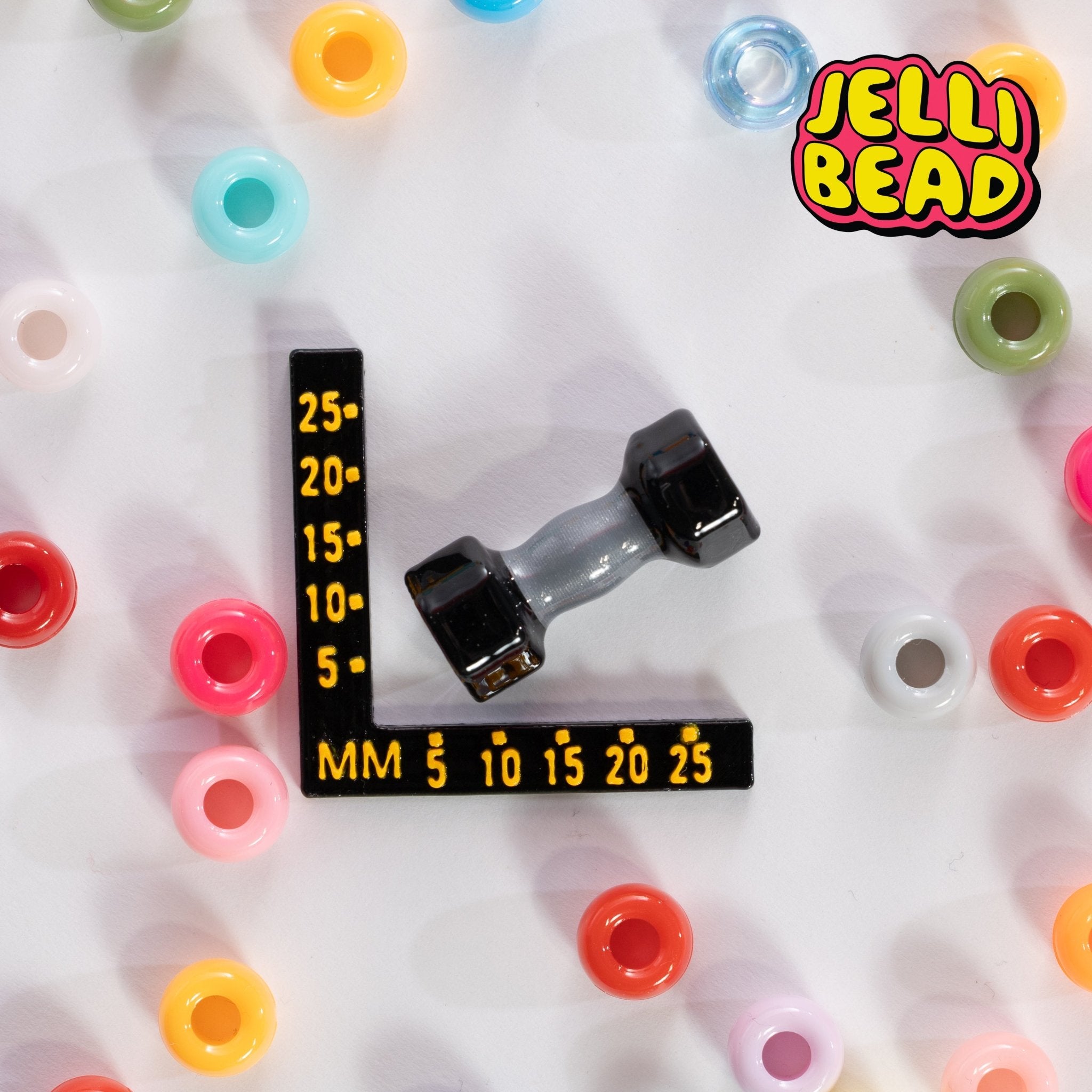 Dumbbell Beads - Jelli Bead Kandi Beads