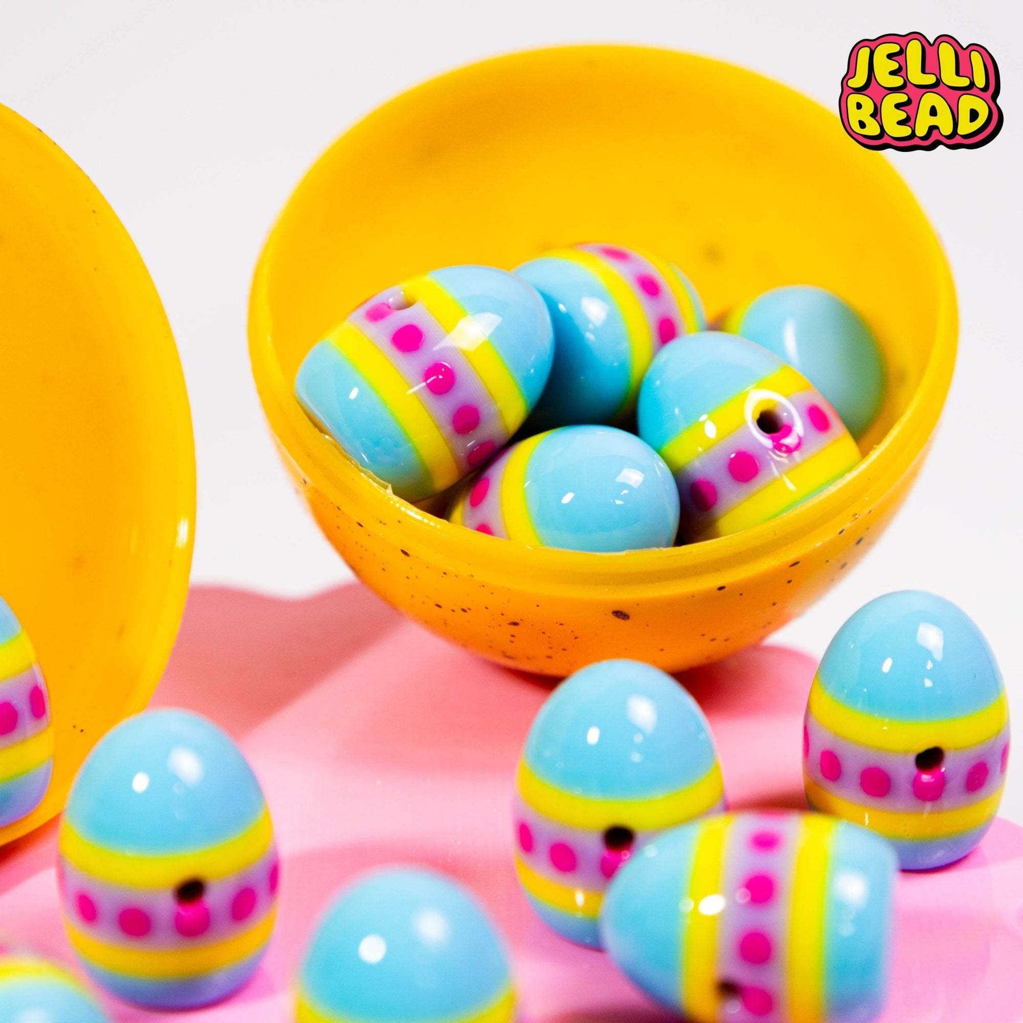 Easter Egg Beads - Jelli Bead Kandi Beads