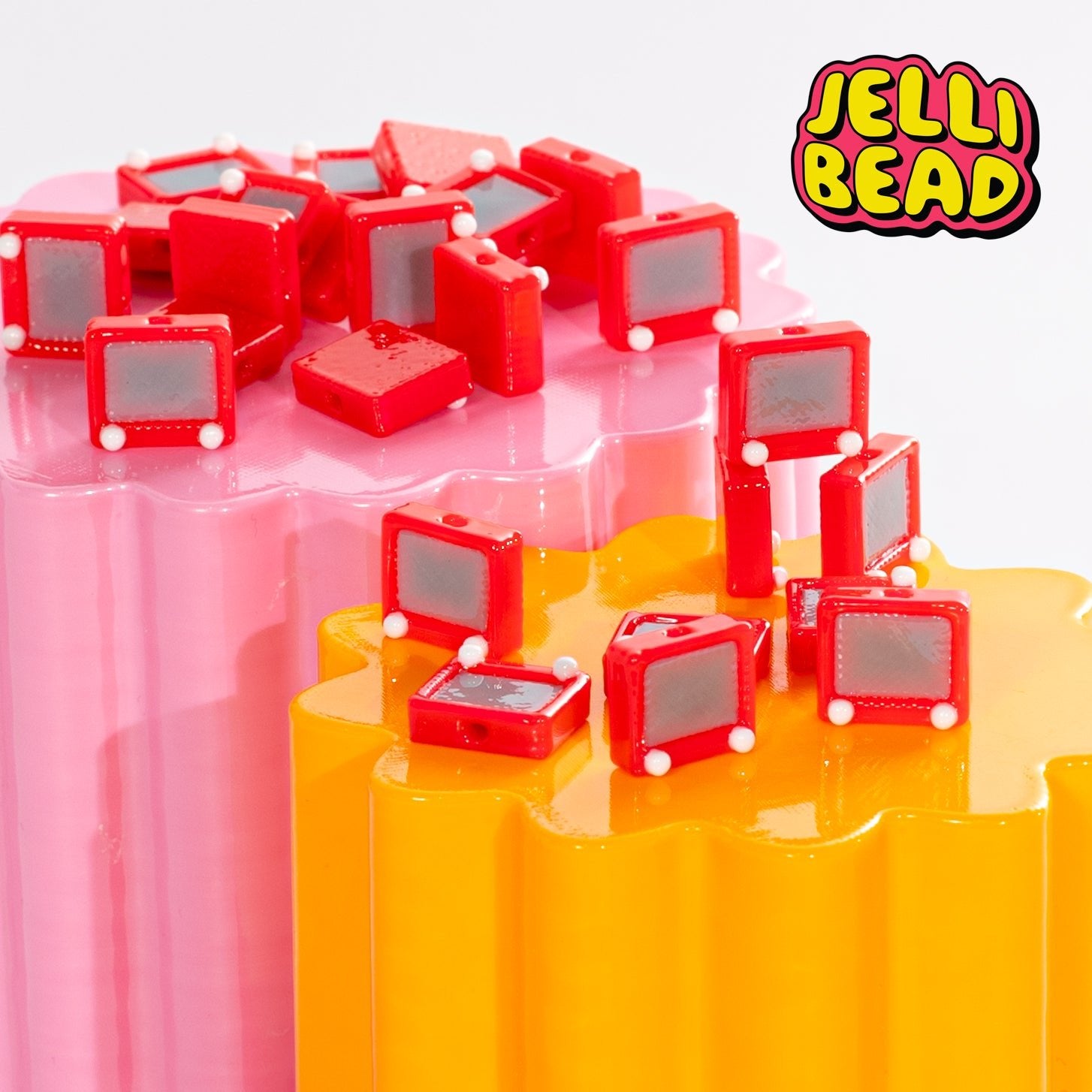 Etch a Sketch Beads - Jelli Bead Kandi Beads