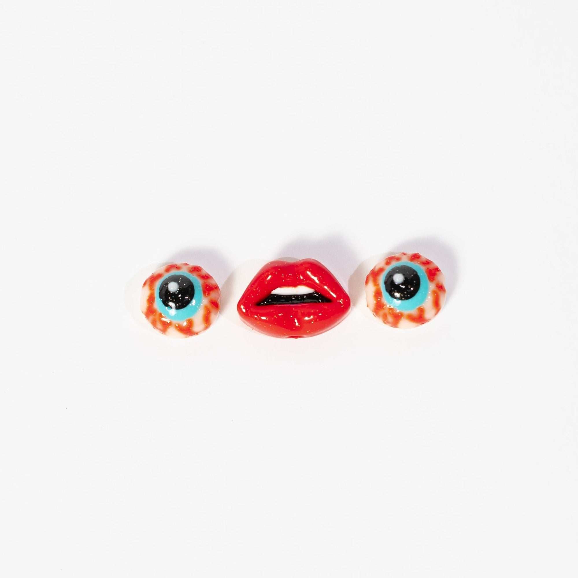 Eyeball Beads - Jelli Bead Kandi Beads
