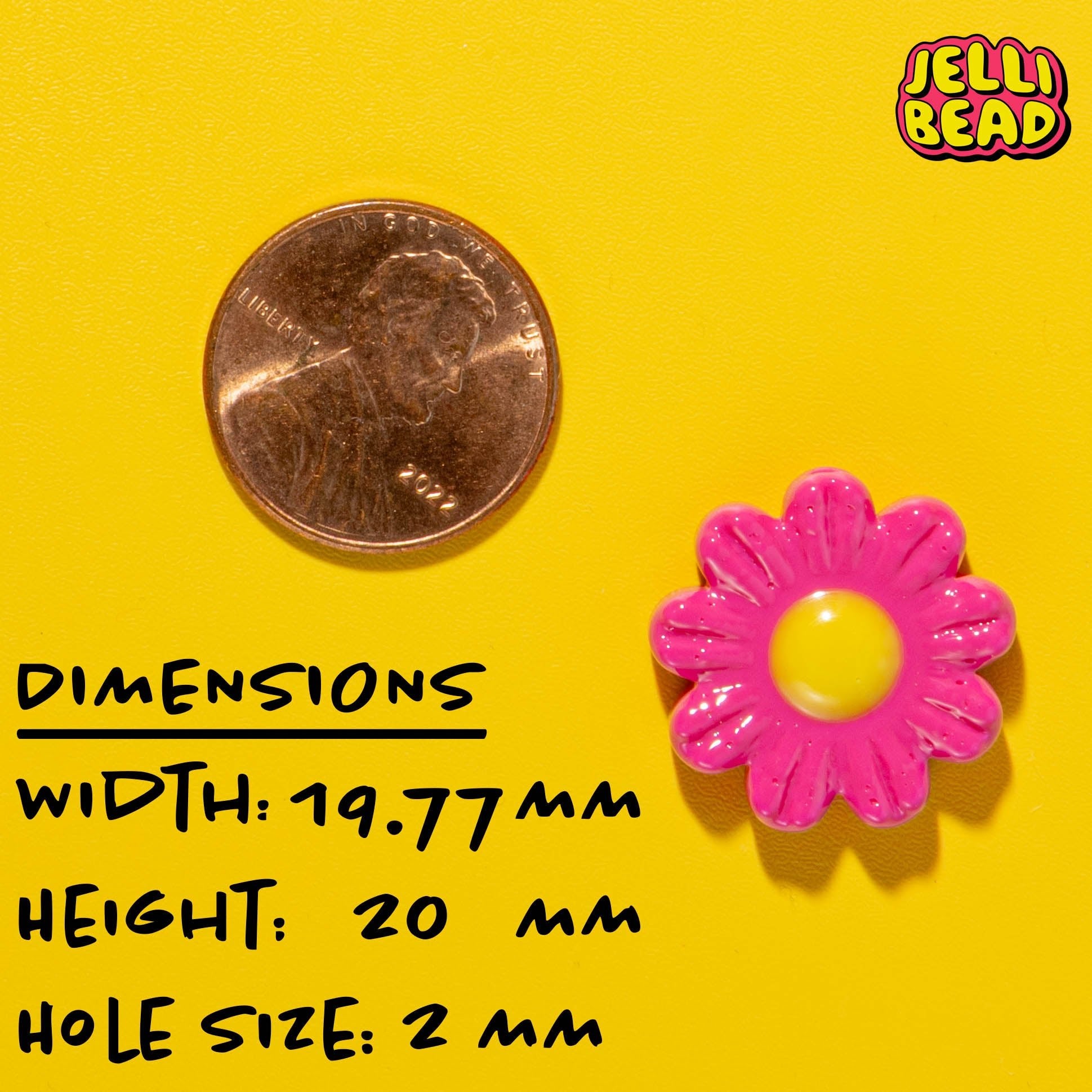 Flower Beads - Jelli Bead Kandi Beads