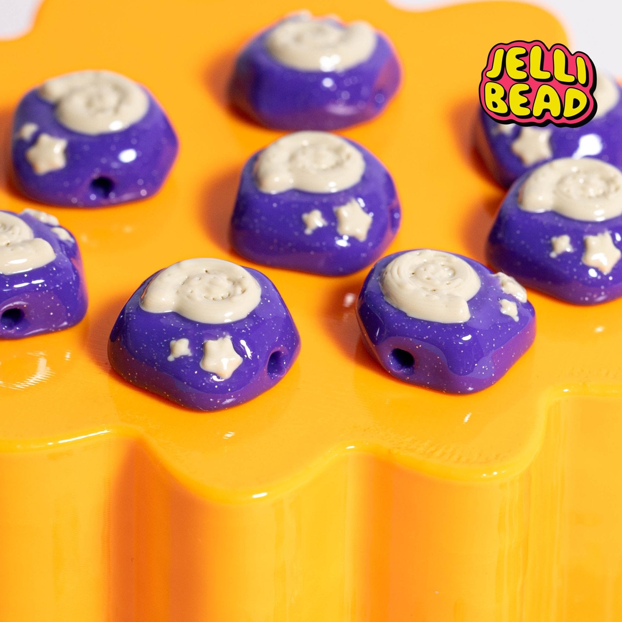 Fossil Beads - Jelli Bead Kandi Beads
