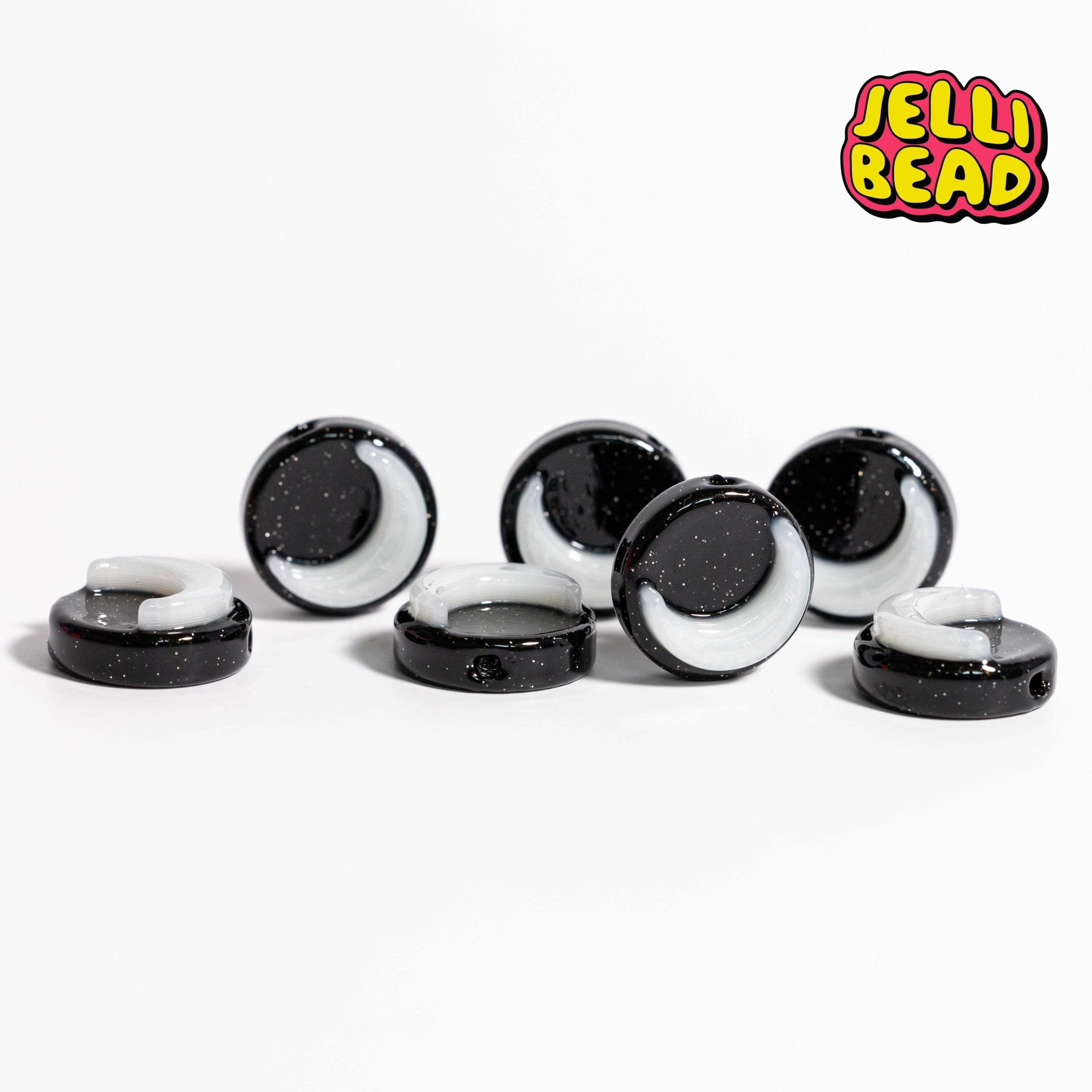 Glowing Moon Beads - Jelli Bead Kandi Beads