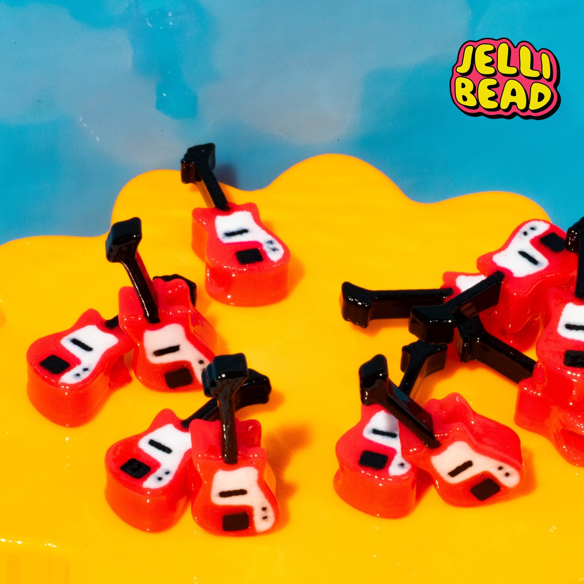 Guitar Beads - Jelli Bead Kandi Beads