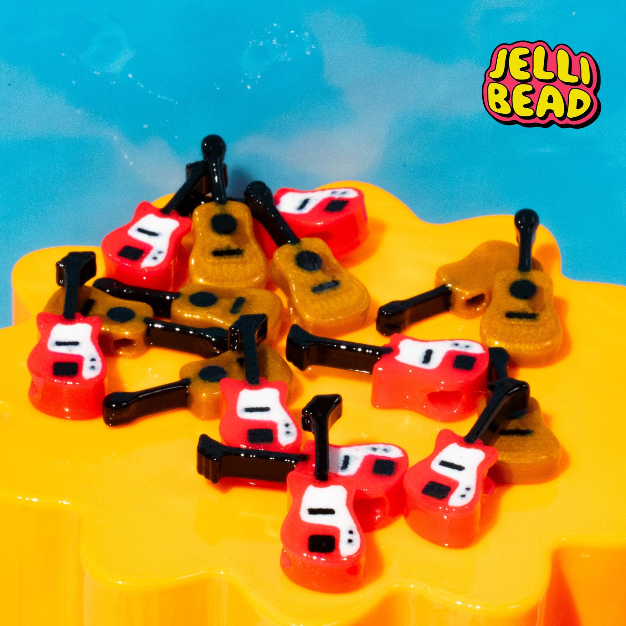 Guitar Beads - Jelli Bead Kandi Beads