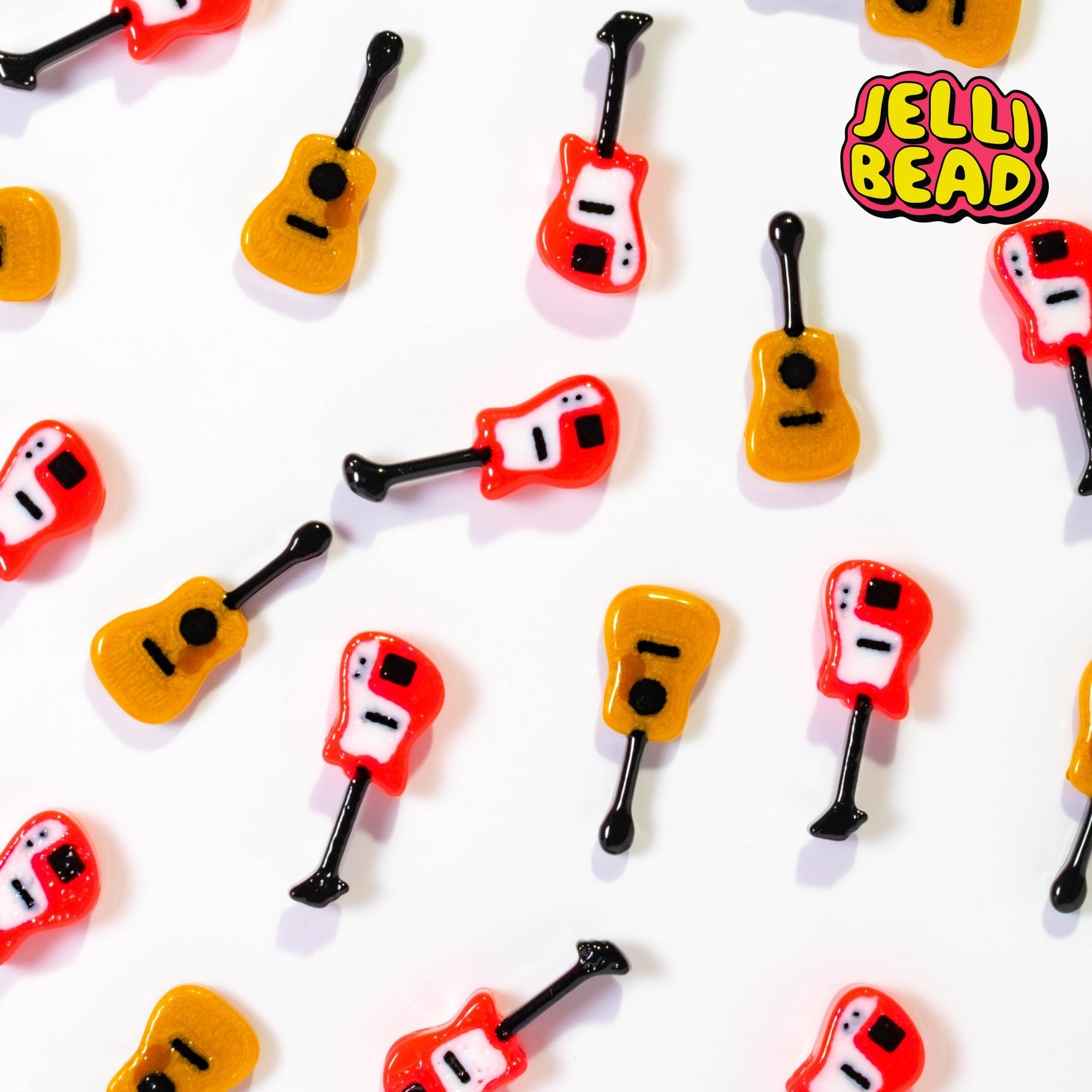 Guitar Beads - Jelli Bead Kandi Beads