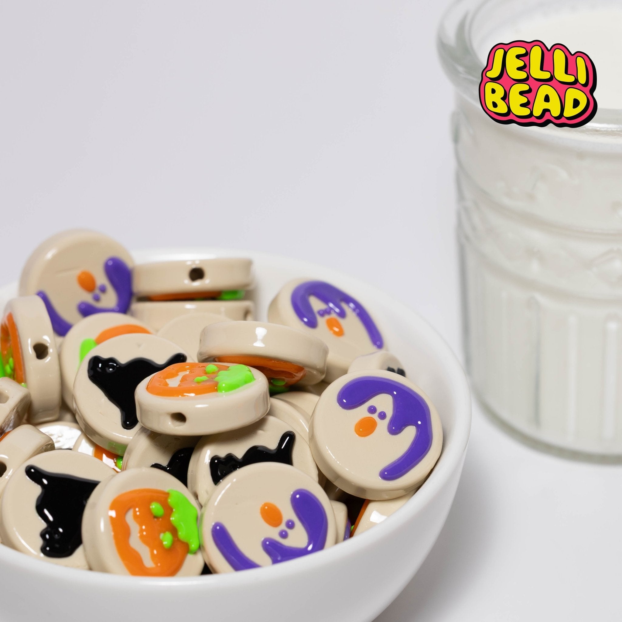 Halloween Cookie Beads - Jelli Bead Kandi Beads