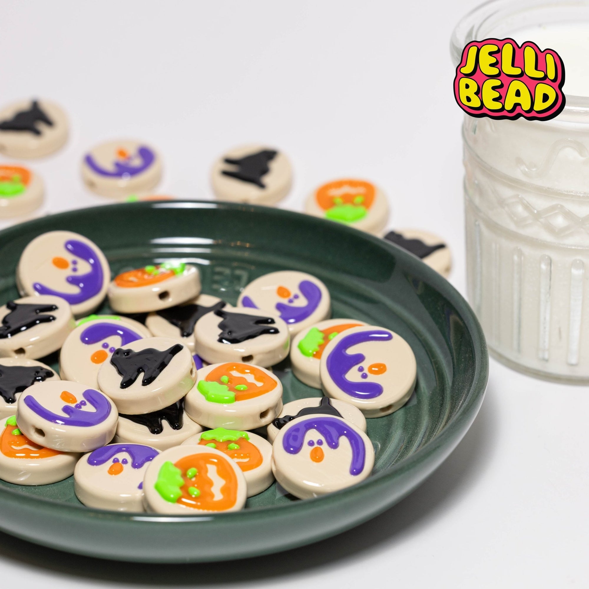 Halloween Cookie Beads - Jelli Bead Kandi Beads