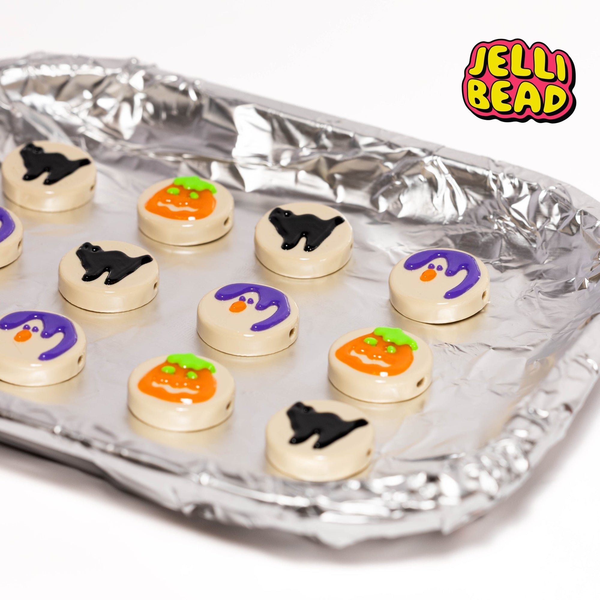 Halloween Cookie Beads - Jelli Bead Kandi Beads
