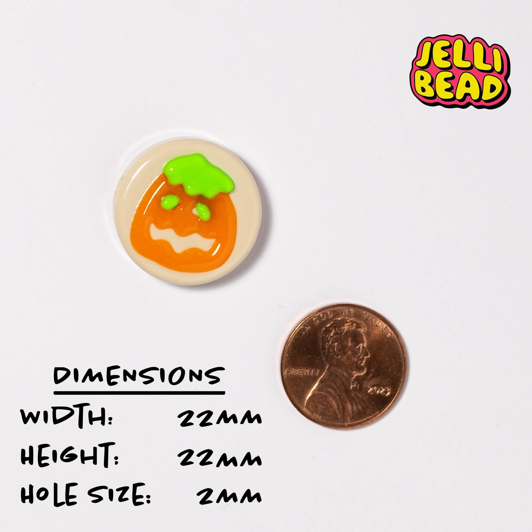 Halloween Cookie Beads - Jelli Bead Kandi Beads