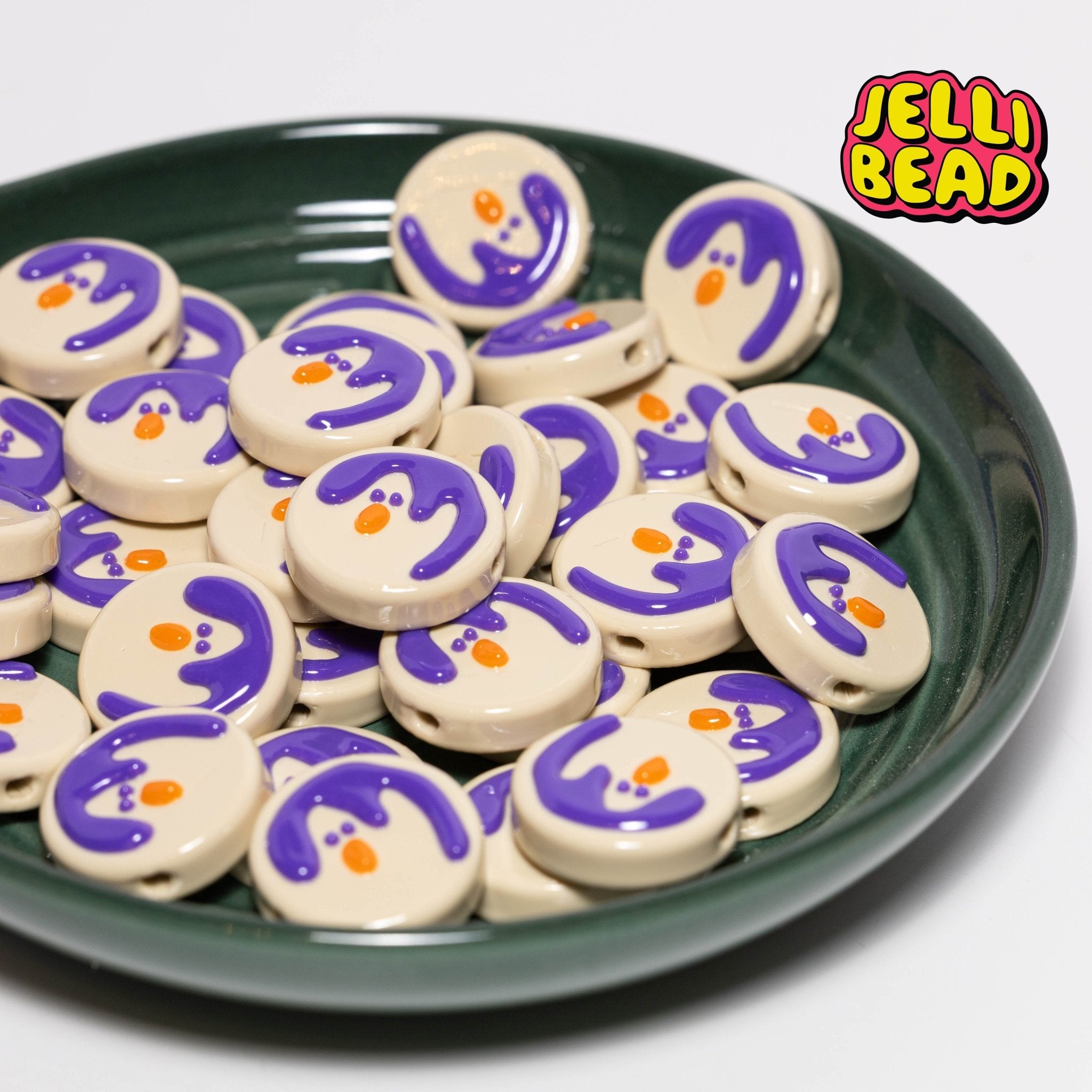 Halloween Cookie Beads - Jelli Bead Kandi Beads