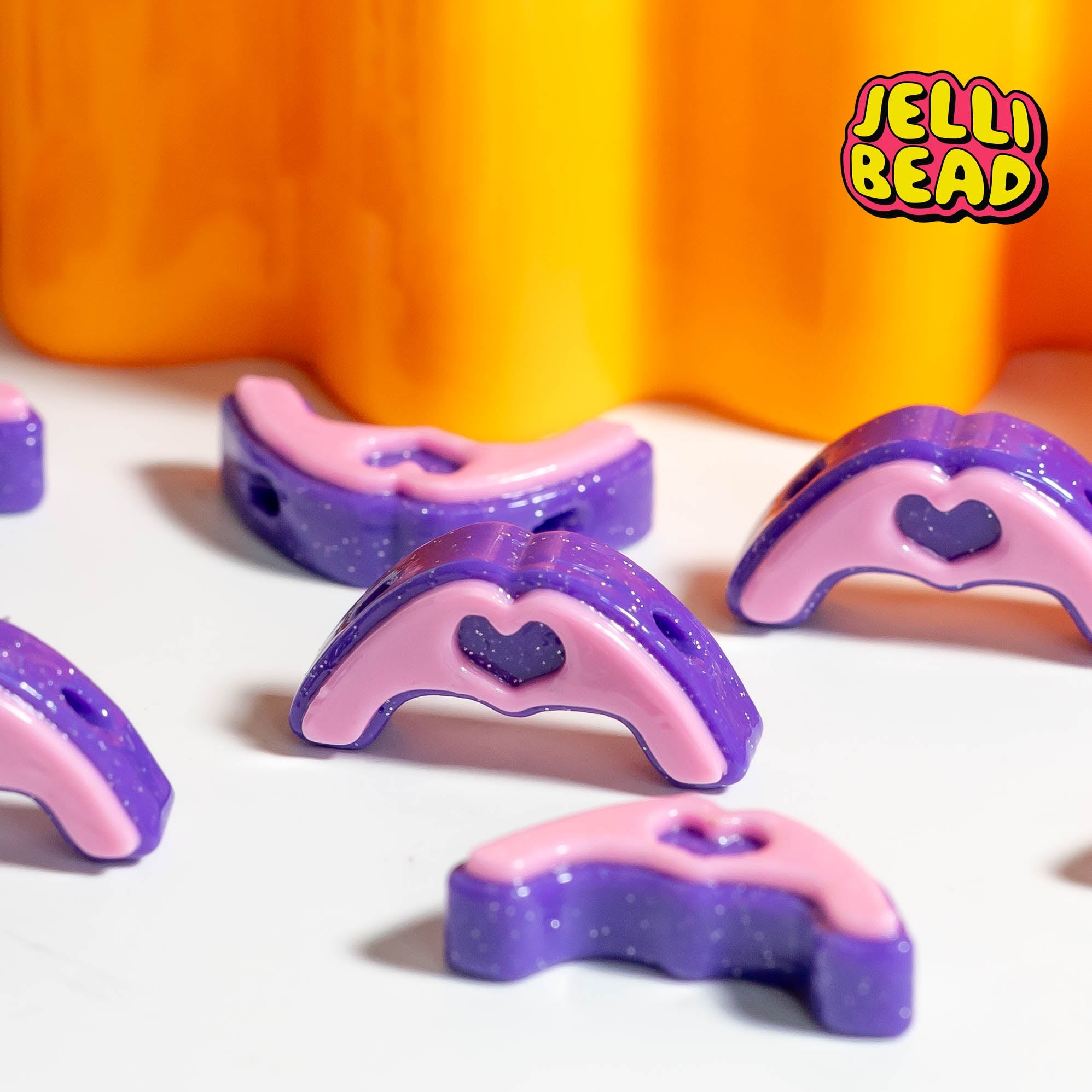 Heart Hands Beads - Jelli Bead Kandi Beads