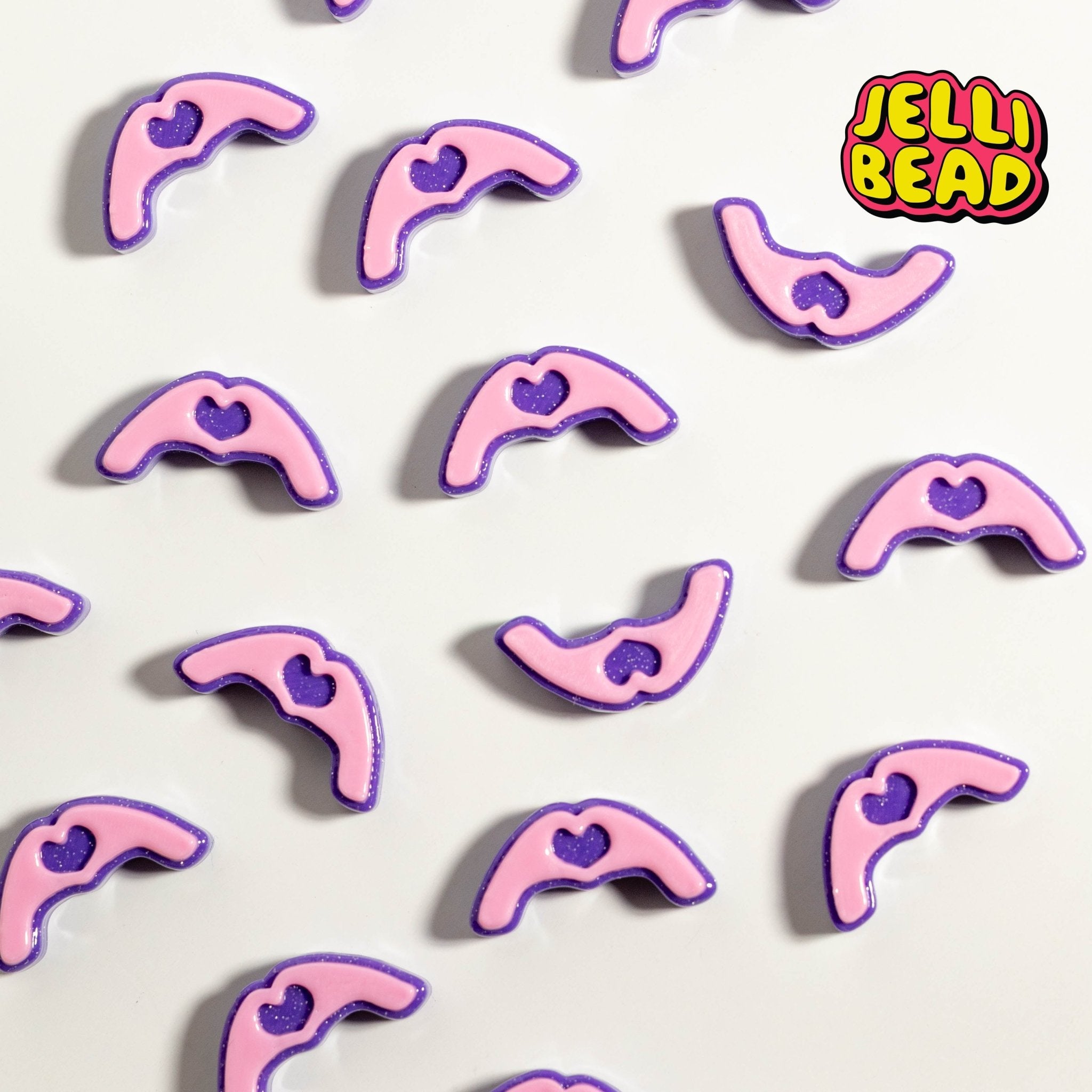 Heart Hands Beads - Jelli Bead Kandi Beads