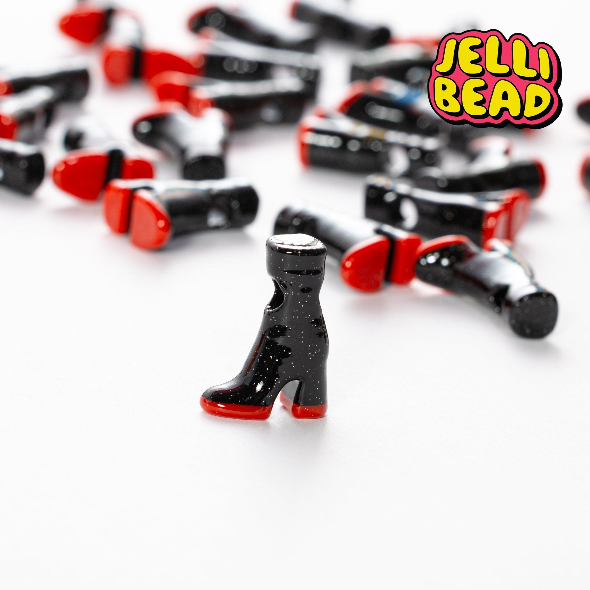 High Heel Boot Beads - Jelli Bead Kandi Beads