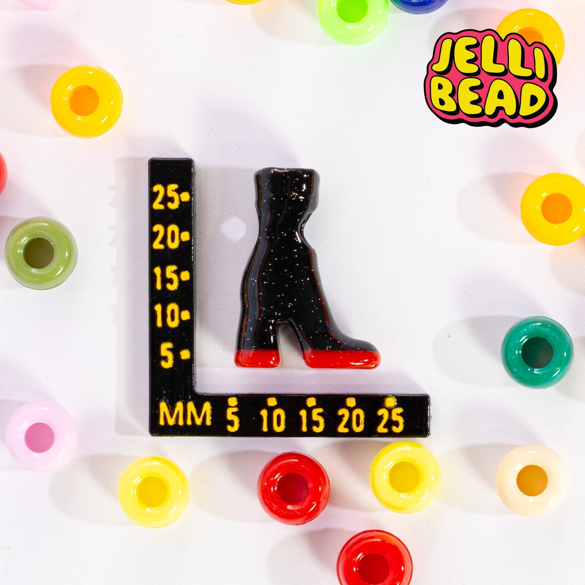 High Heel Boot Beads - Jelli Bead Kandi Beads