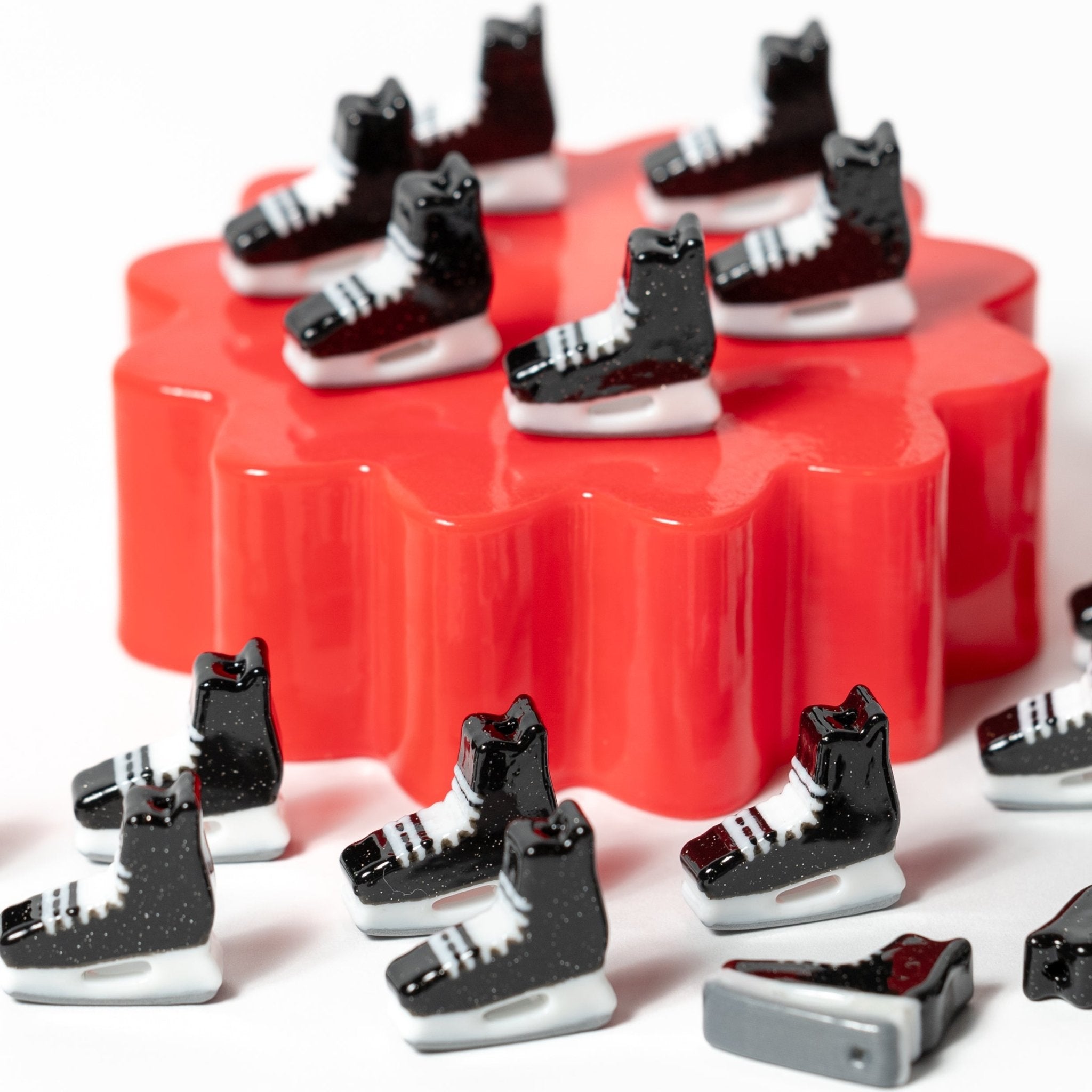 Hockey Skate Beads - Jelli Bead Kandi Beads