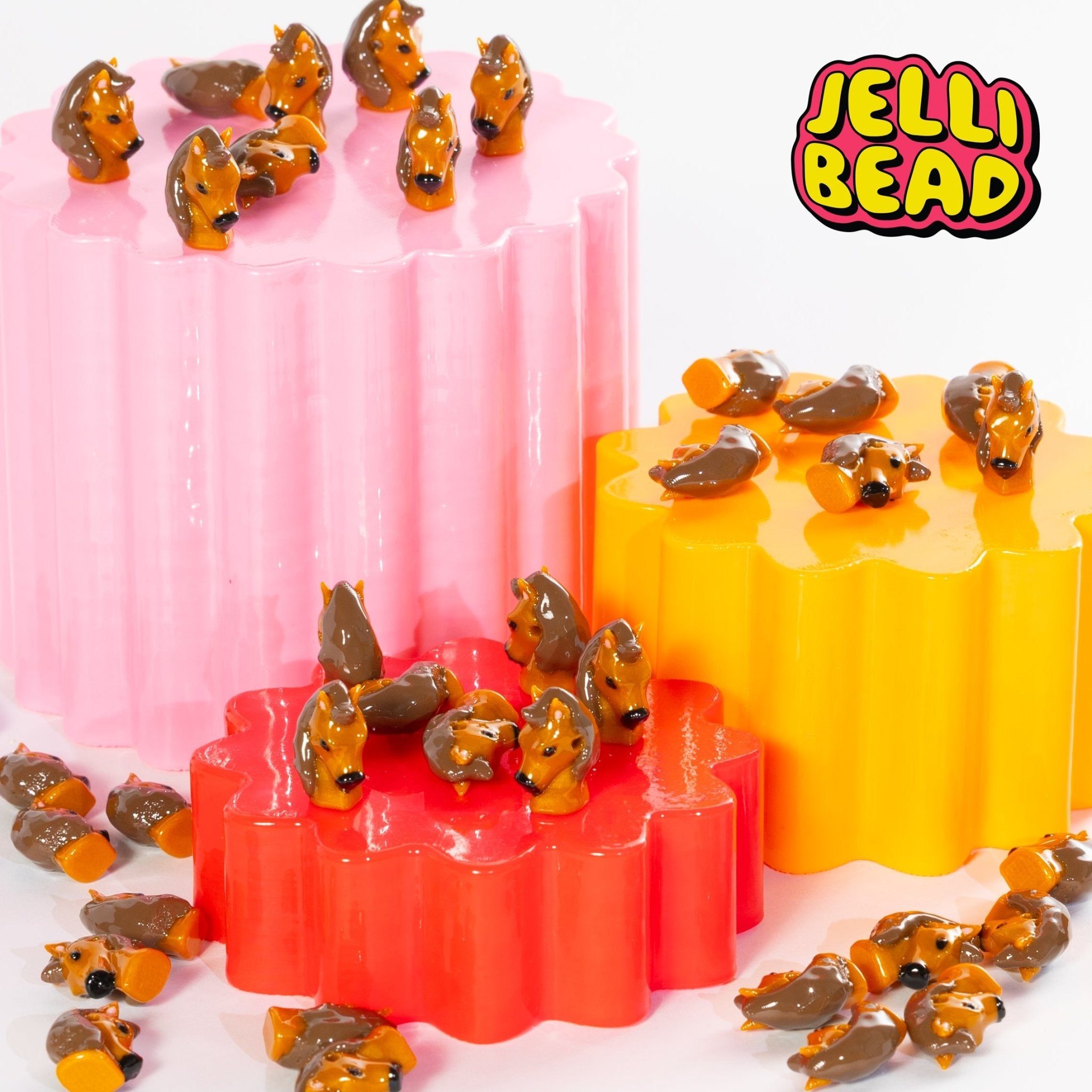 Horse Beads - Jelli Bead Kandi Beads