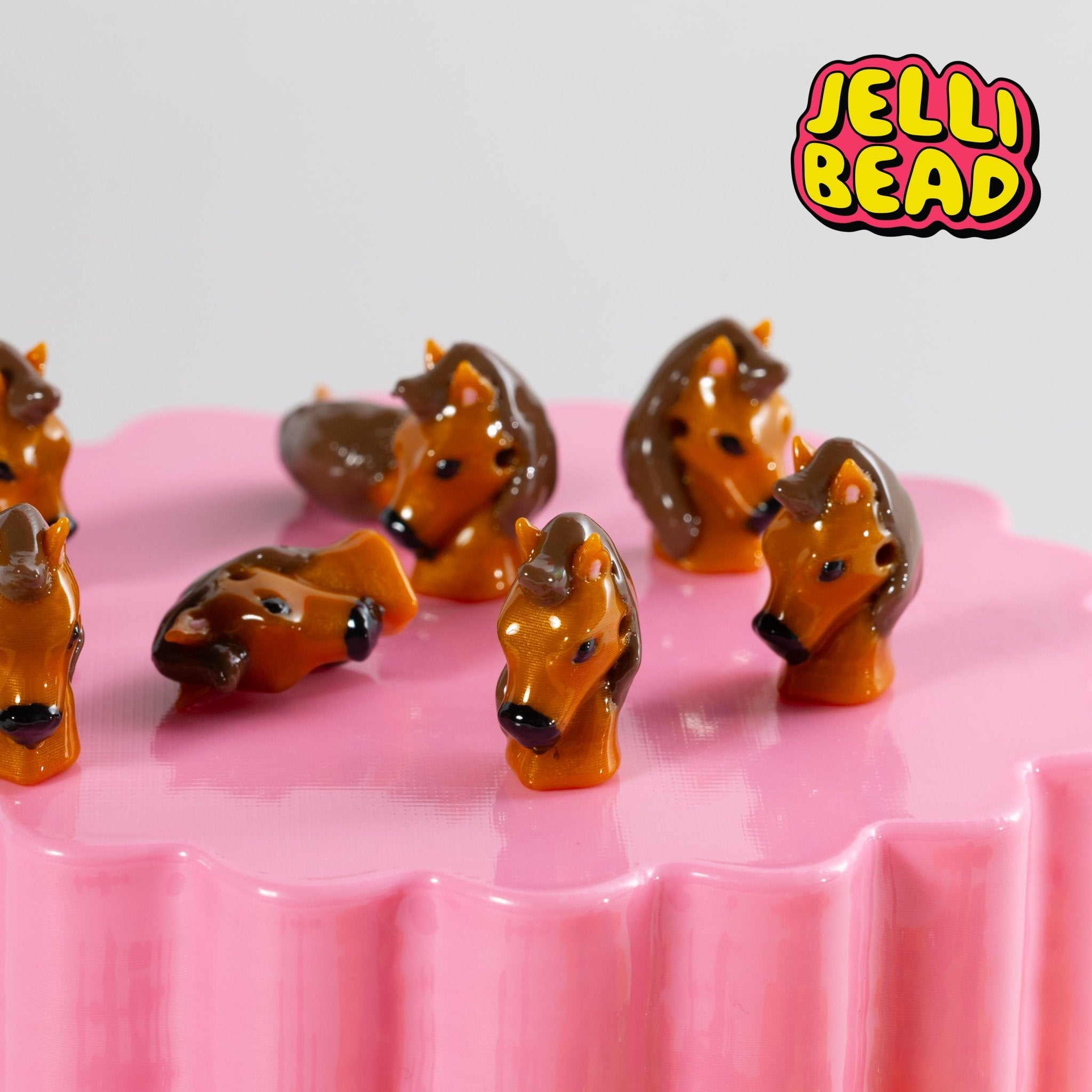 Horse Beads - Jelli Bead Kandi Beads