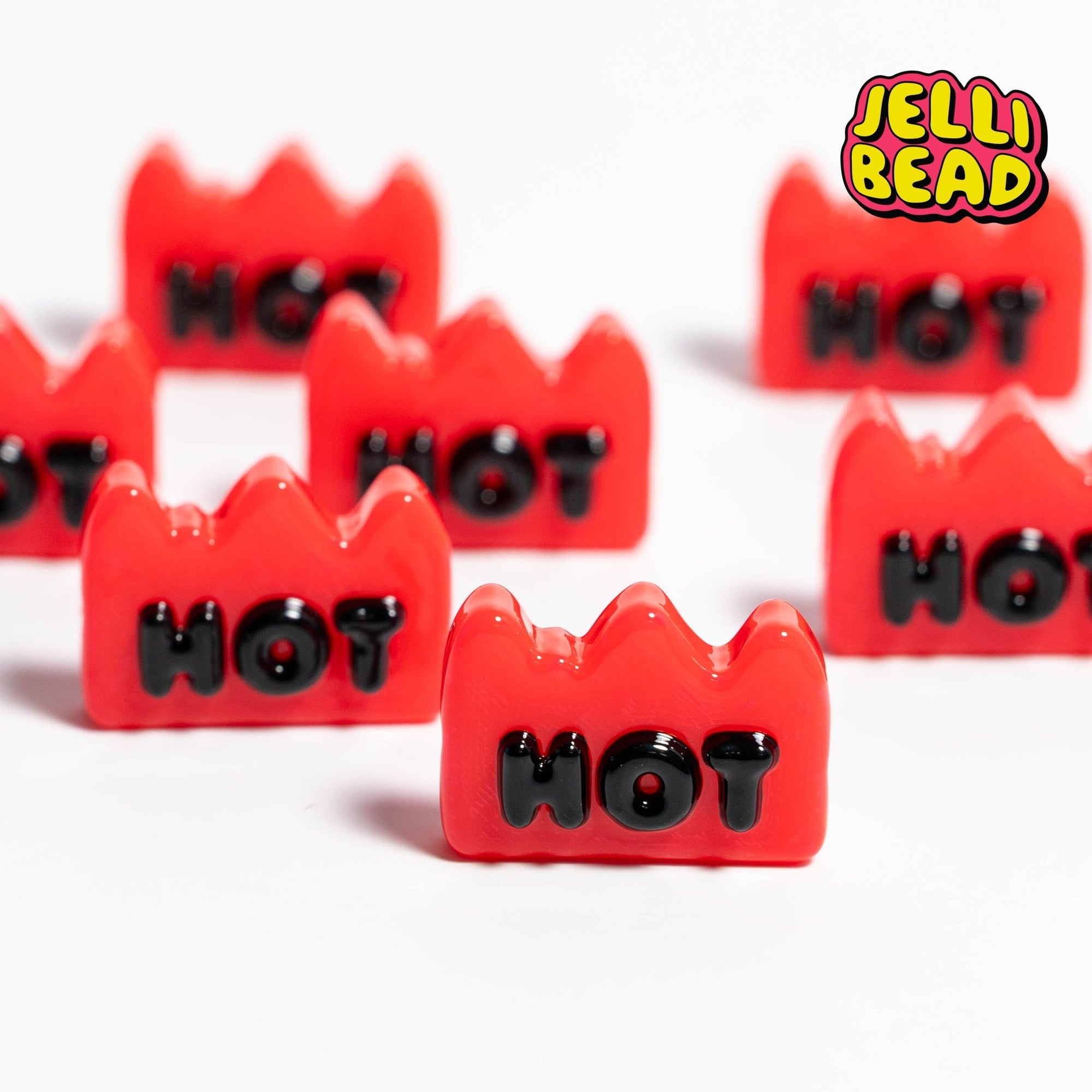 Hot Fire (Jelli Bead x Hypekathy) - Jelli Bead Kandi Beads