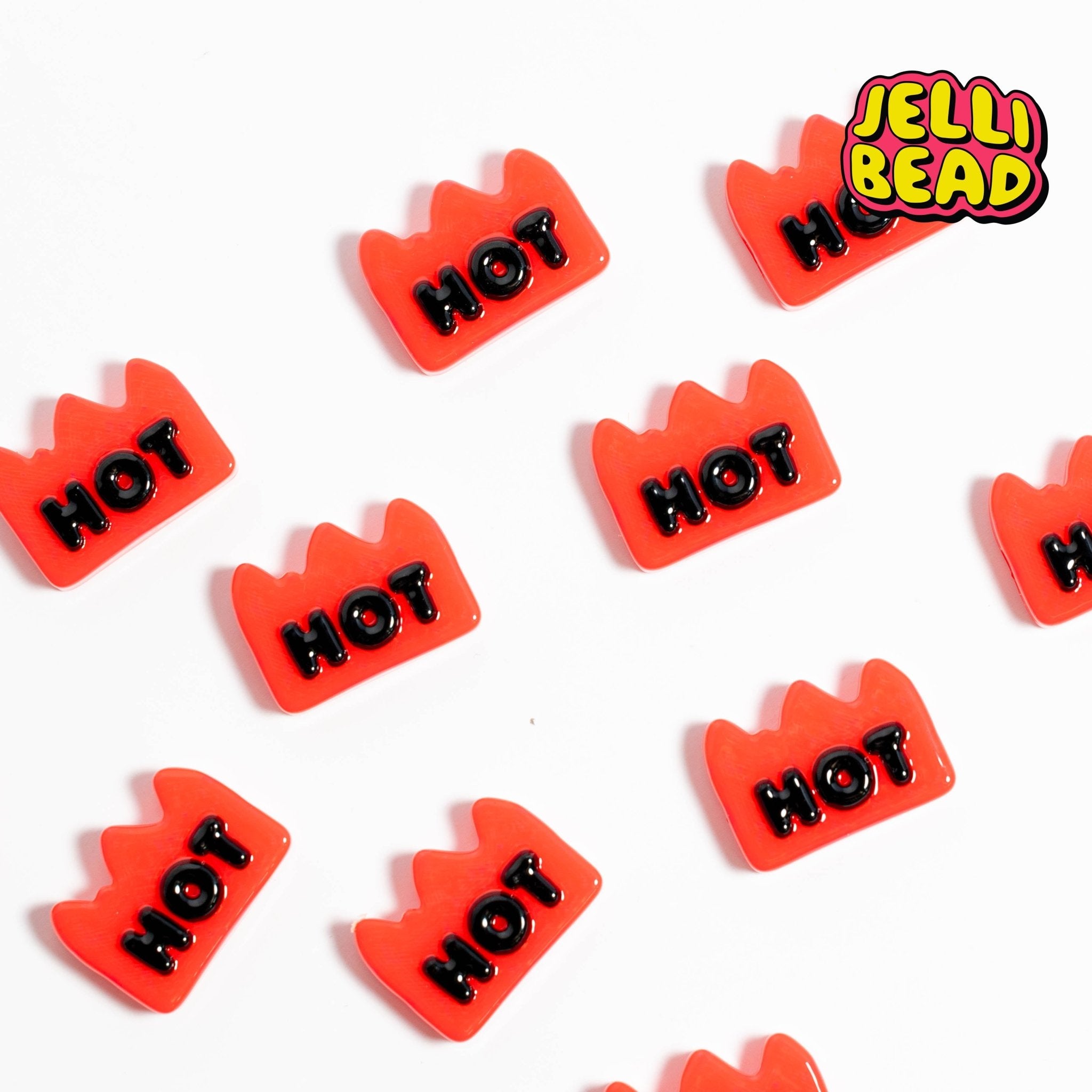 Hot Fire (Jelli Bead x Hypekathy) - Jelli Bead Kandi Beads