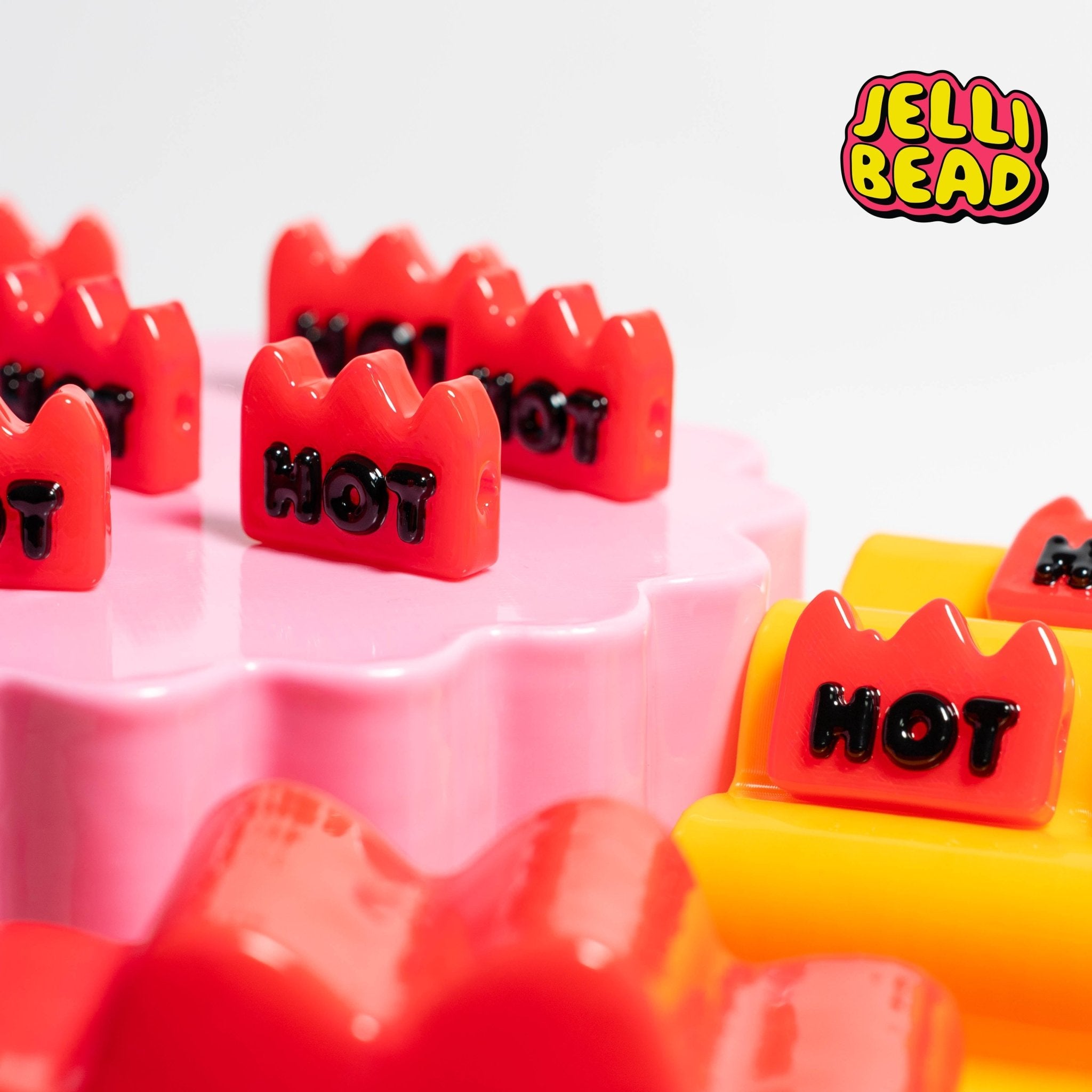 Hot Fire (Jelli Bead x Hypekathy) - Jelli Bead Kandi Beads