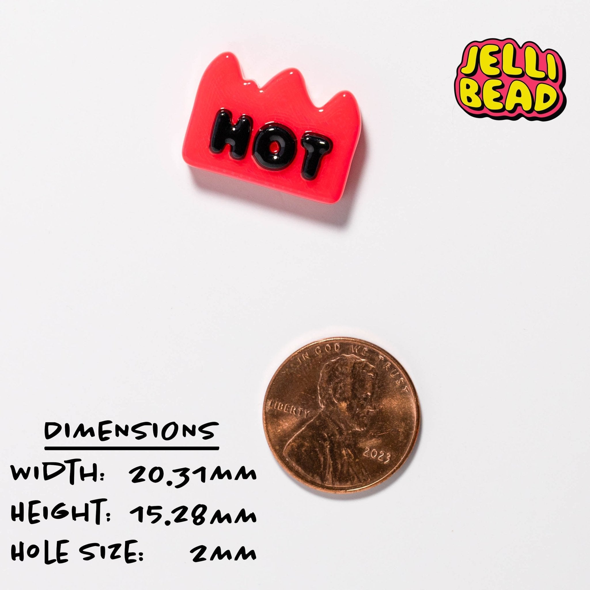 Hot Fire (Jelli Bead x Hypekathy) - Jelli Bead Kandi Beads