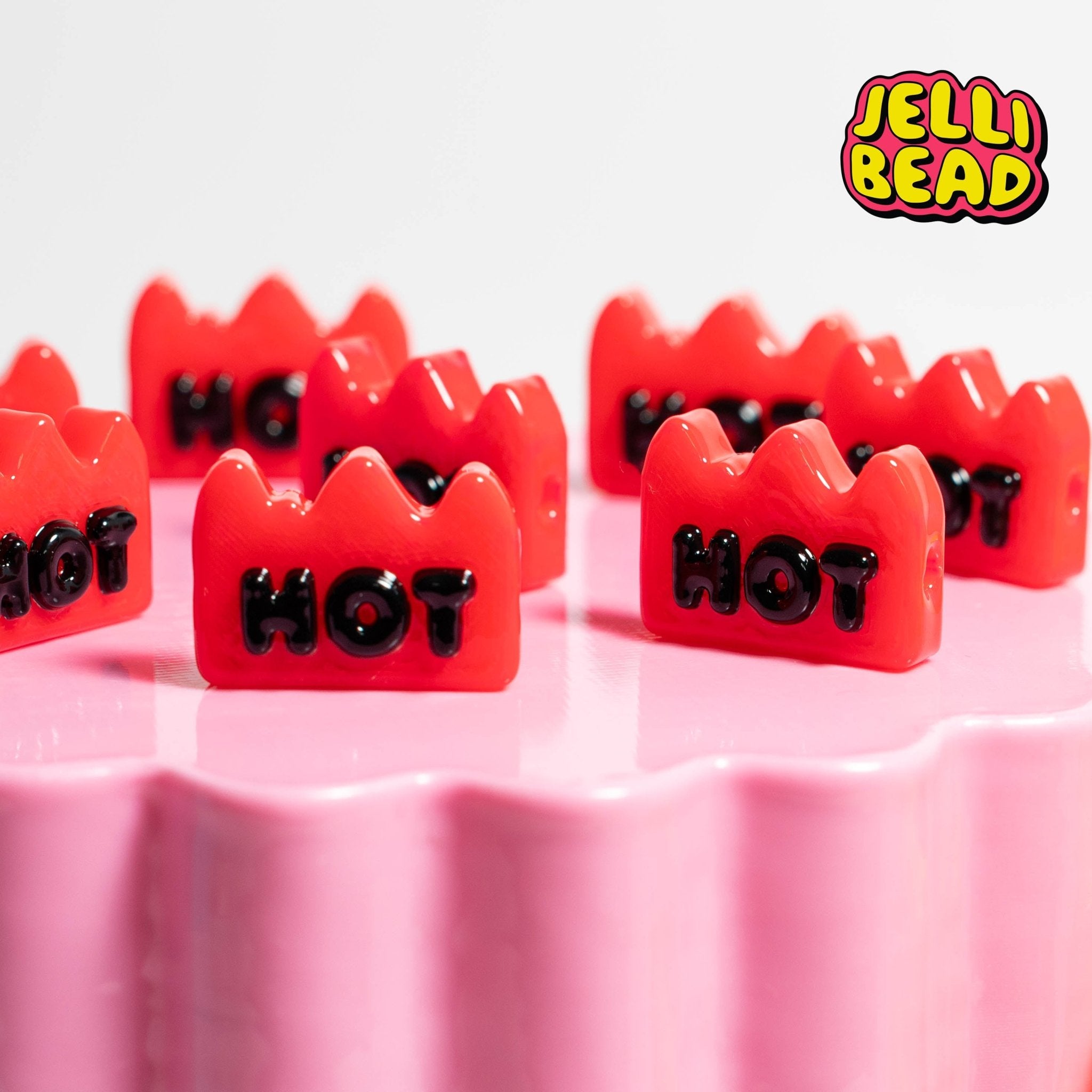 Hot Fire (Jelli Bead x Hypekathy) - Jelli Bead Kandi Beads