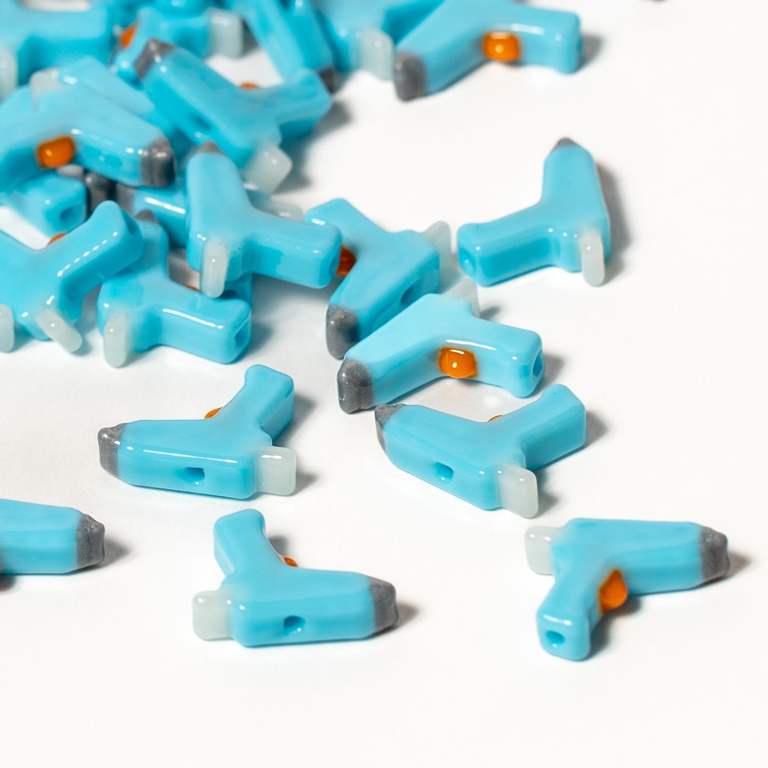 Hot Glue Gun Beads (JB x @campwonderlandshop) - Jelli Bead Kandi Beads