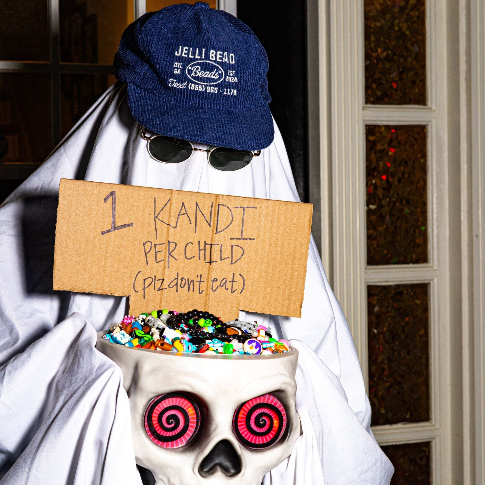 Jelli Bead Corduroy Flat Bill - Jelli Bead Kandi Beads