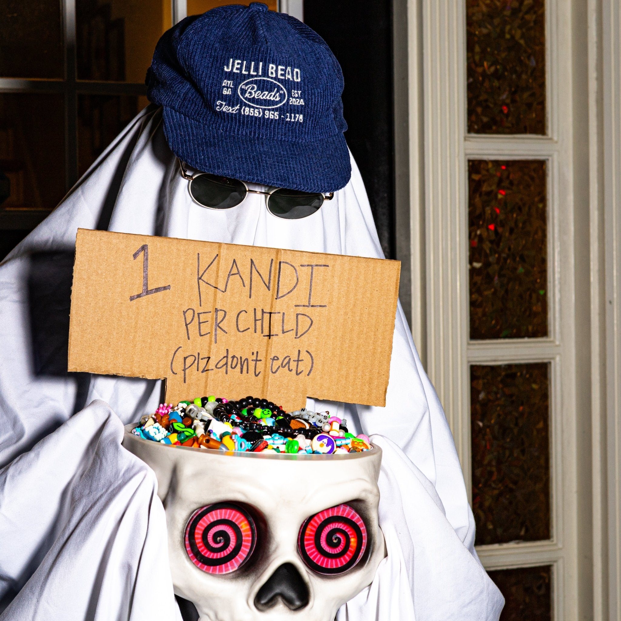 Jelli Bead Corduroy Flat Bill - Jelli Bead Kandi Beads