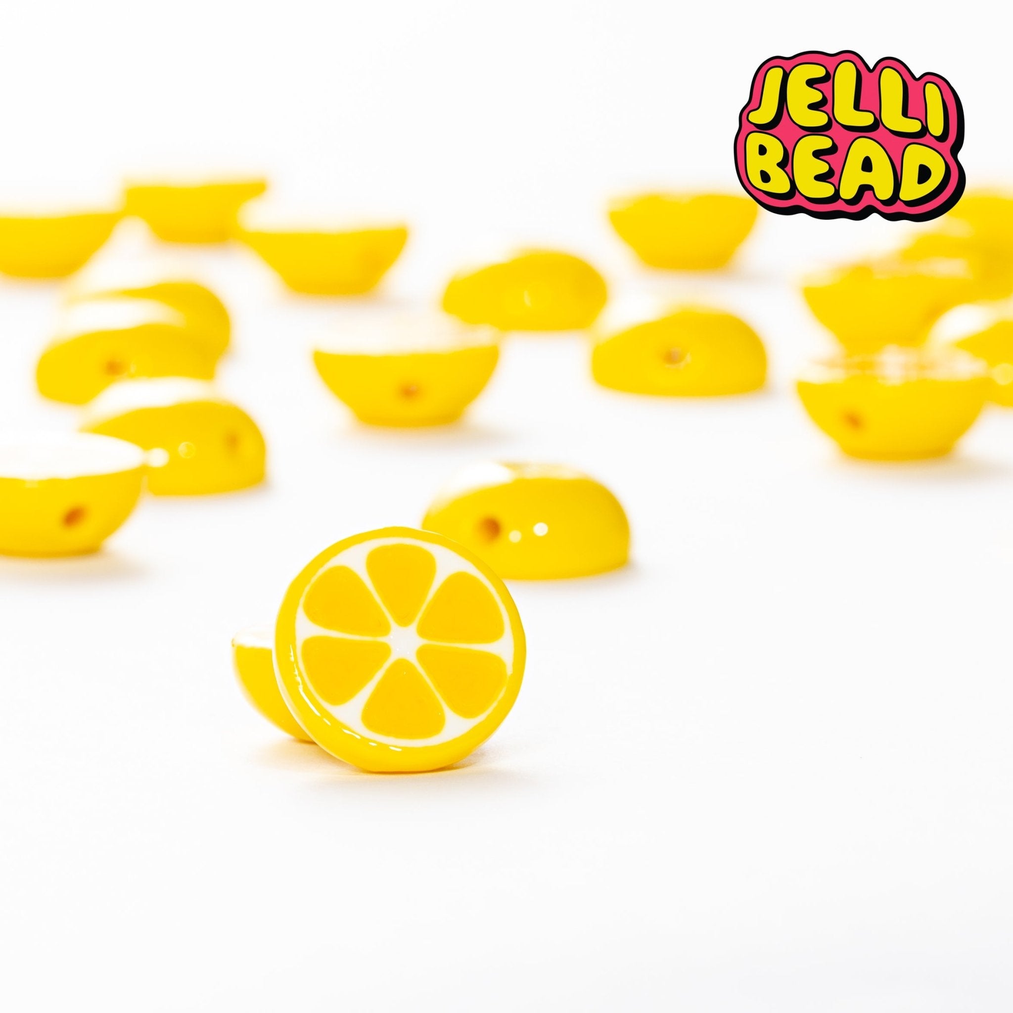 Lemon Beads - Jelli Bead Kandi Beads