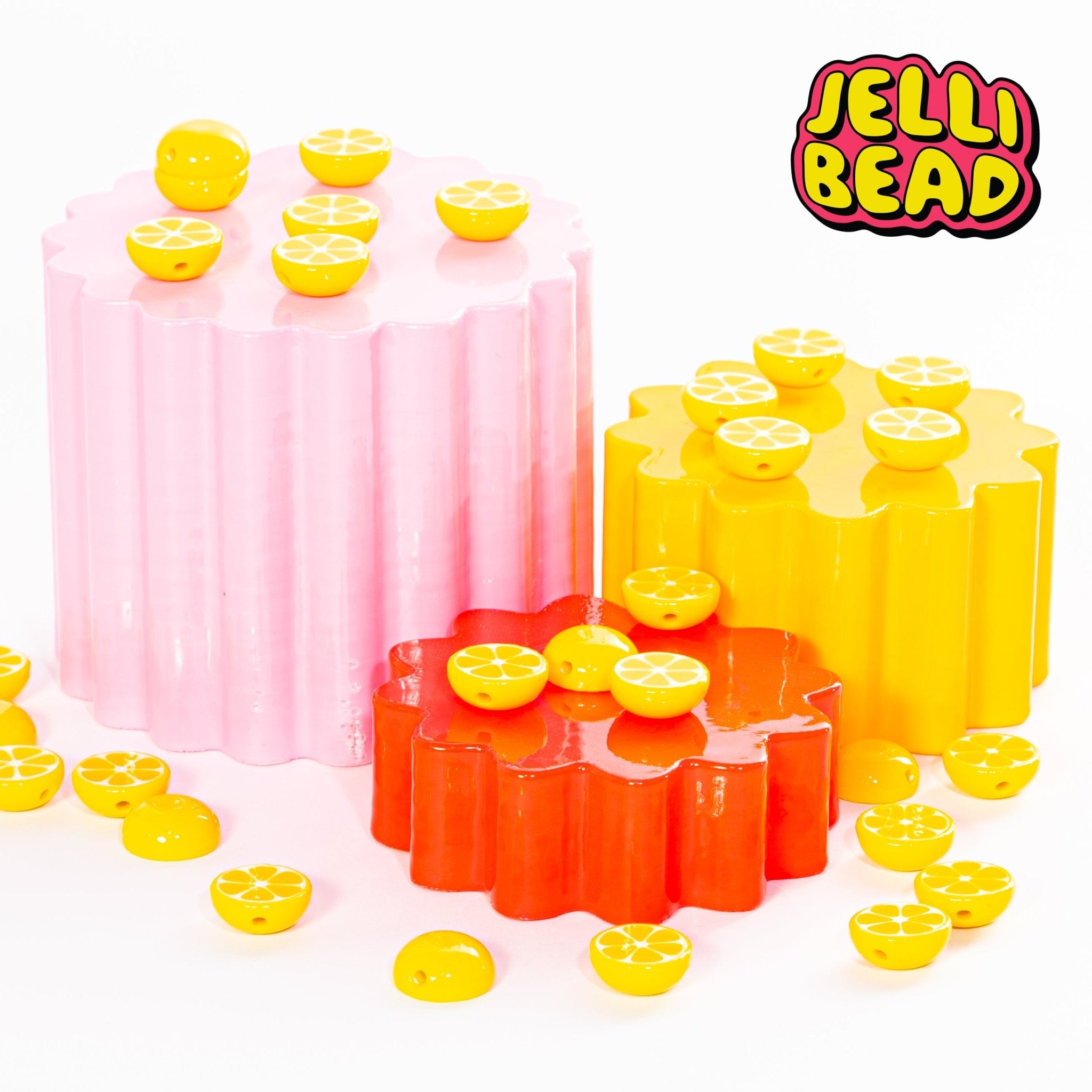 Lemon Beads - Jelli Bead Kandi Beads