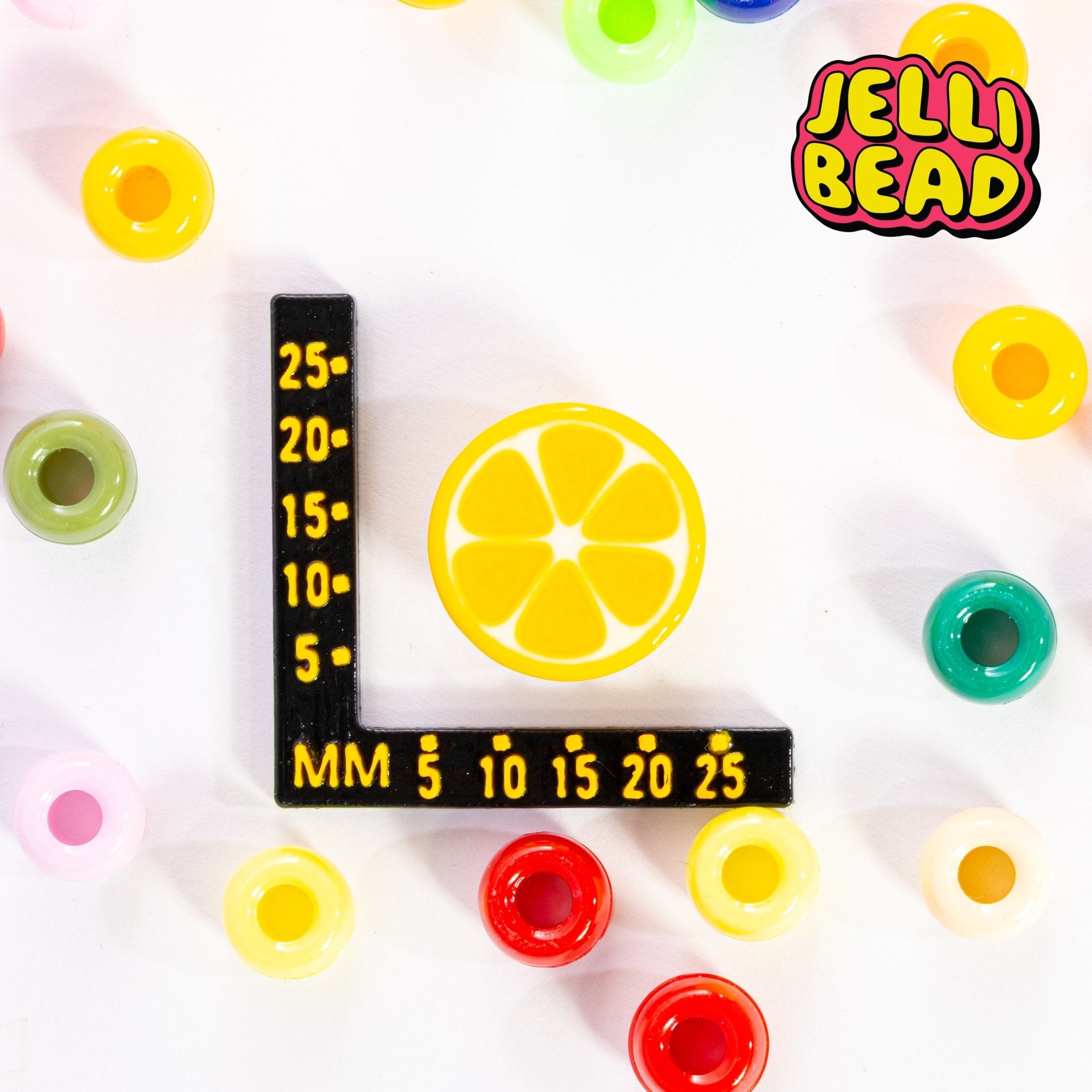 Lemon Beads - Jelli Bead Kandi Beads